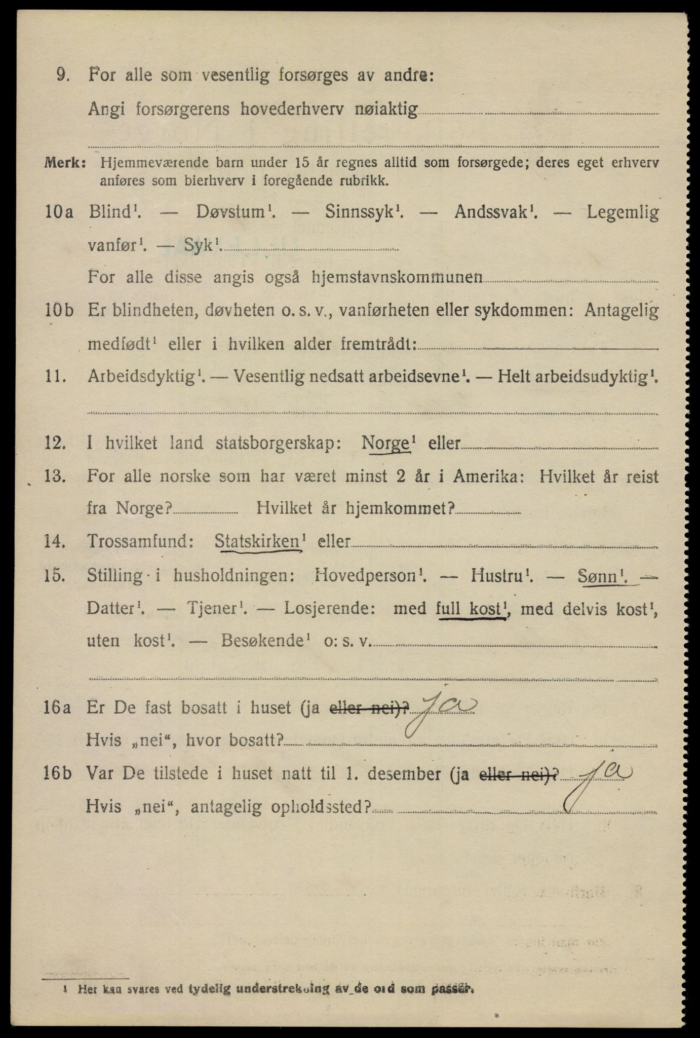 SAO, 1920 census for Aker, 1920, p. 125891