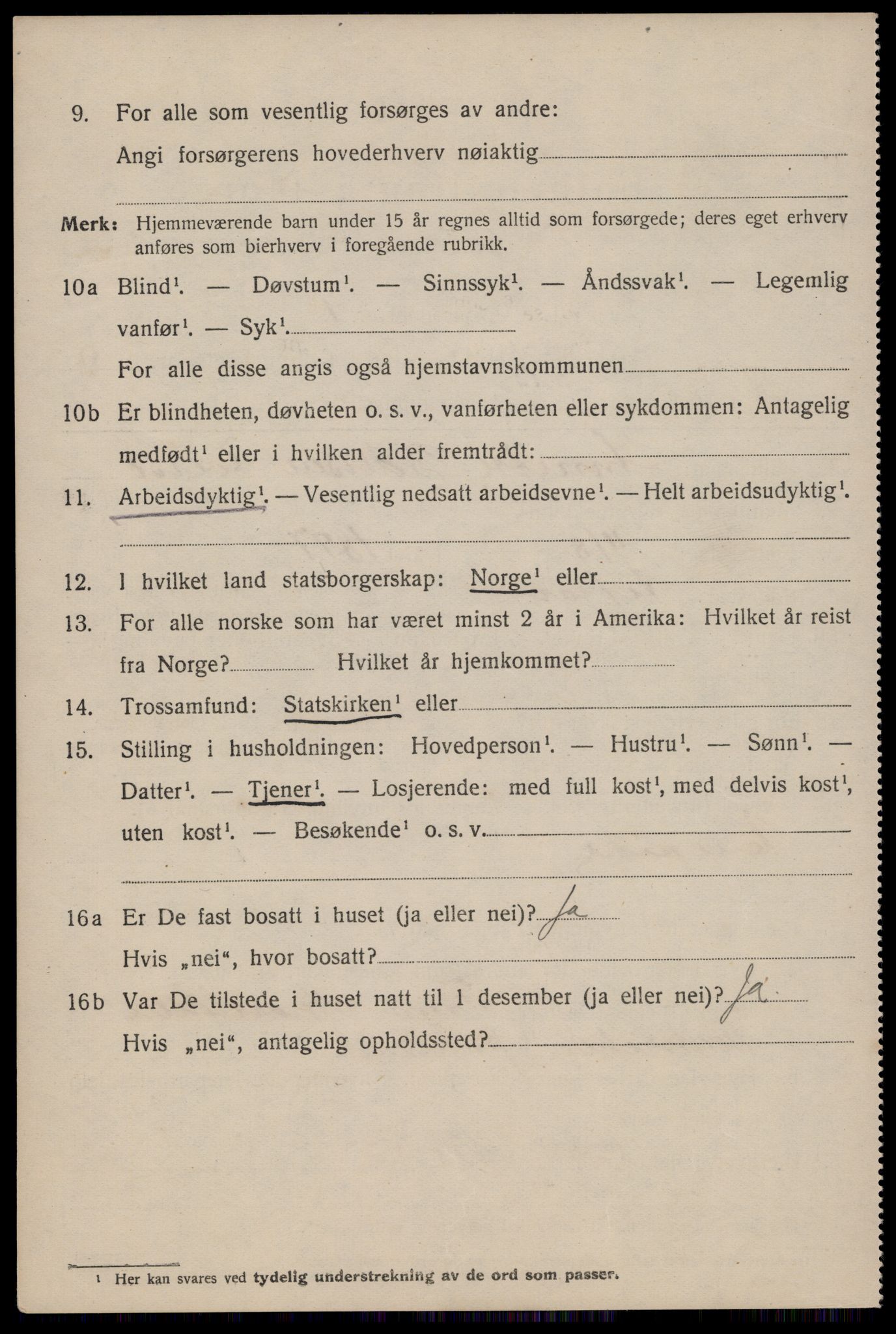 SAST, 1920 census for Haugesund, 1920, p. 32342