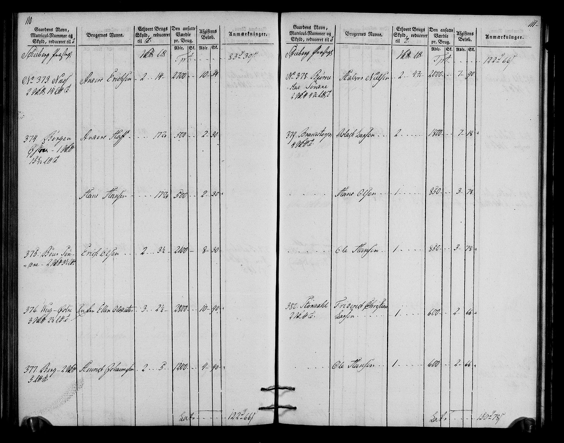 Rentekammeret inntil 1814, Realistisk ordnet avdeling, AV/RA-EA-4070/N/Ne/Nea/L0006: Idd og Marker fogderi. Oppebørselsregister, 1803, p. 58