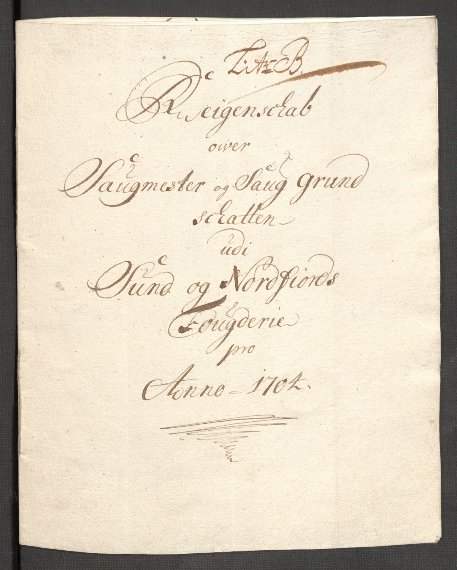 Rentekammeret inntil 1814, Reviderte regnskaper, Fogderegnskap, RA/EA-4092/R53/L3428: Fogderegnskap Sunn- og Nordfjord, 1704, p. 116