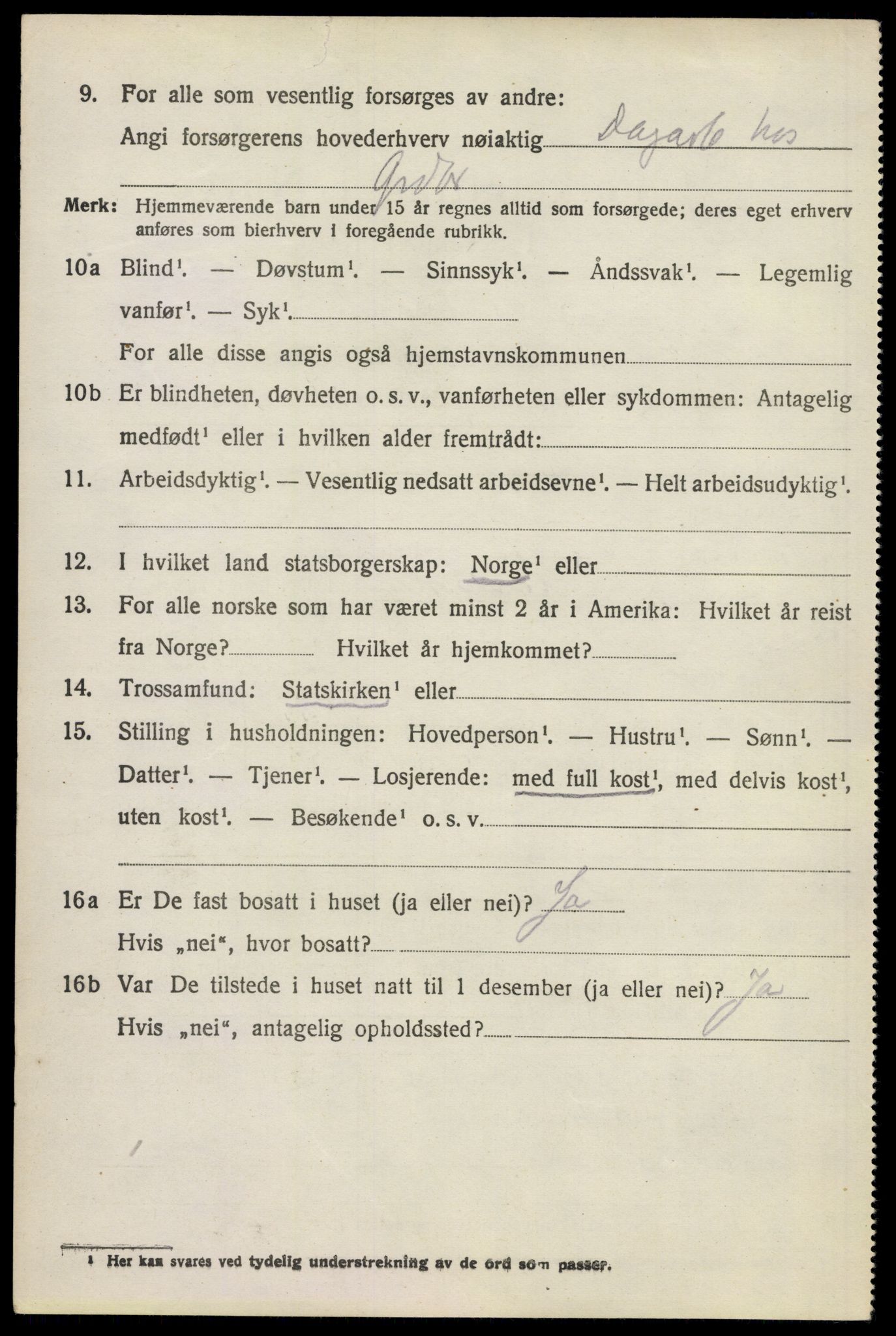 SAO, 1920 census for Enebakk, 1920, p. 2072