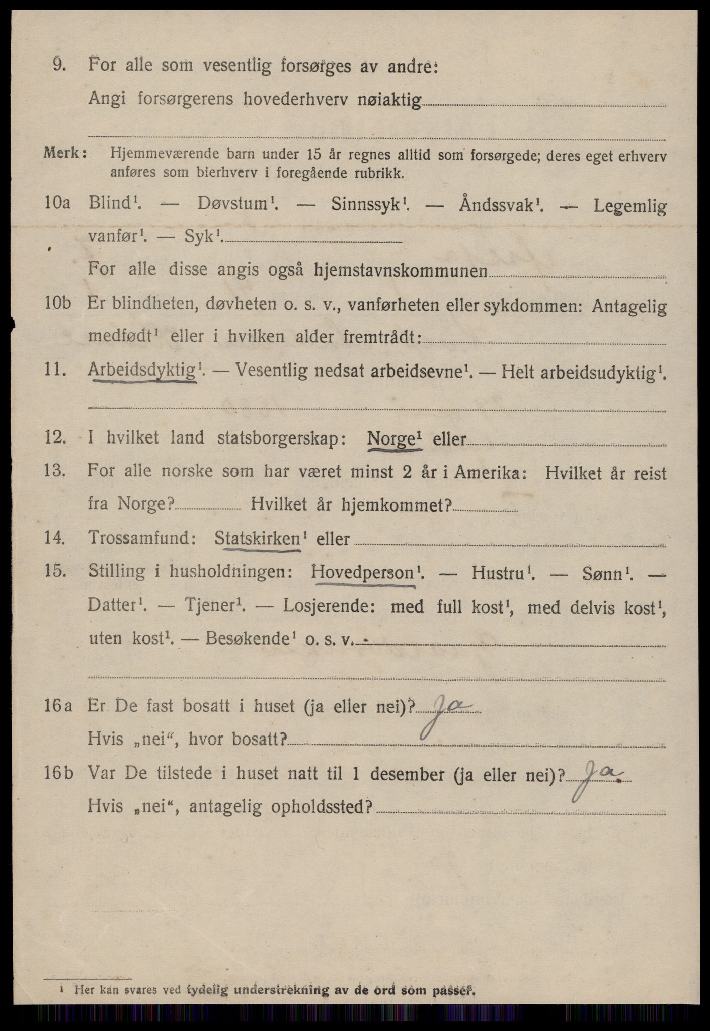 SAT, 1920 census for Ørsta, 1920, p. 5429