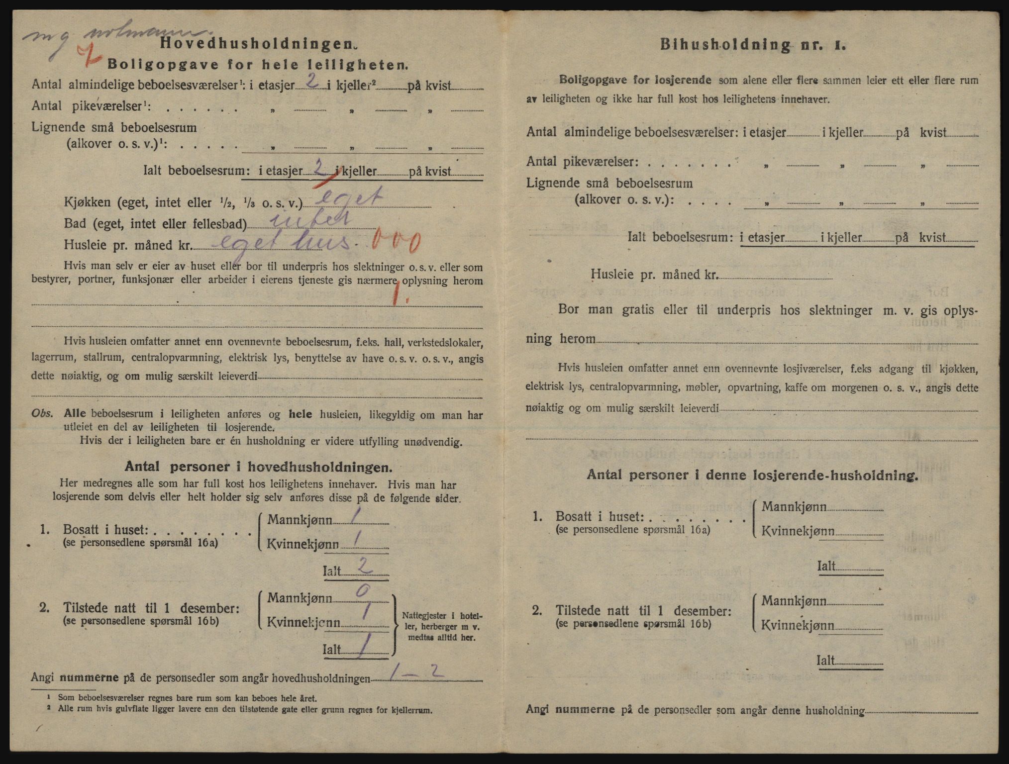 SATØ, 1920 census for Harstad, 1920, p. 1816