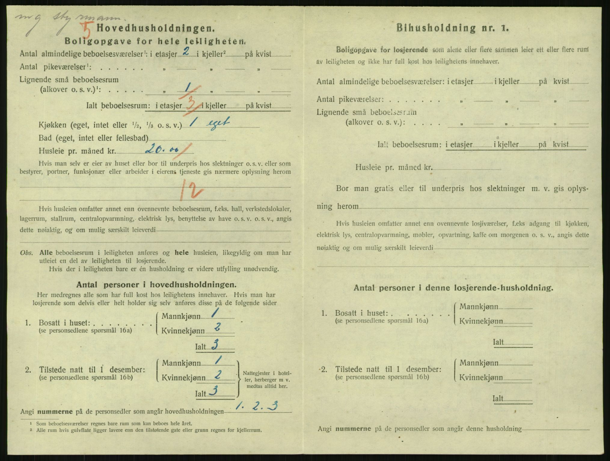 SAKO, 1920 census for Svelvik, 1920, p. 1130