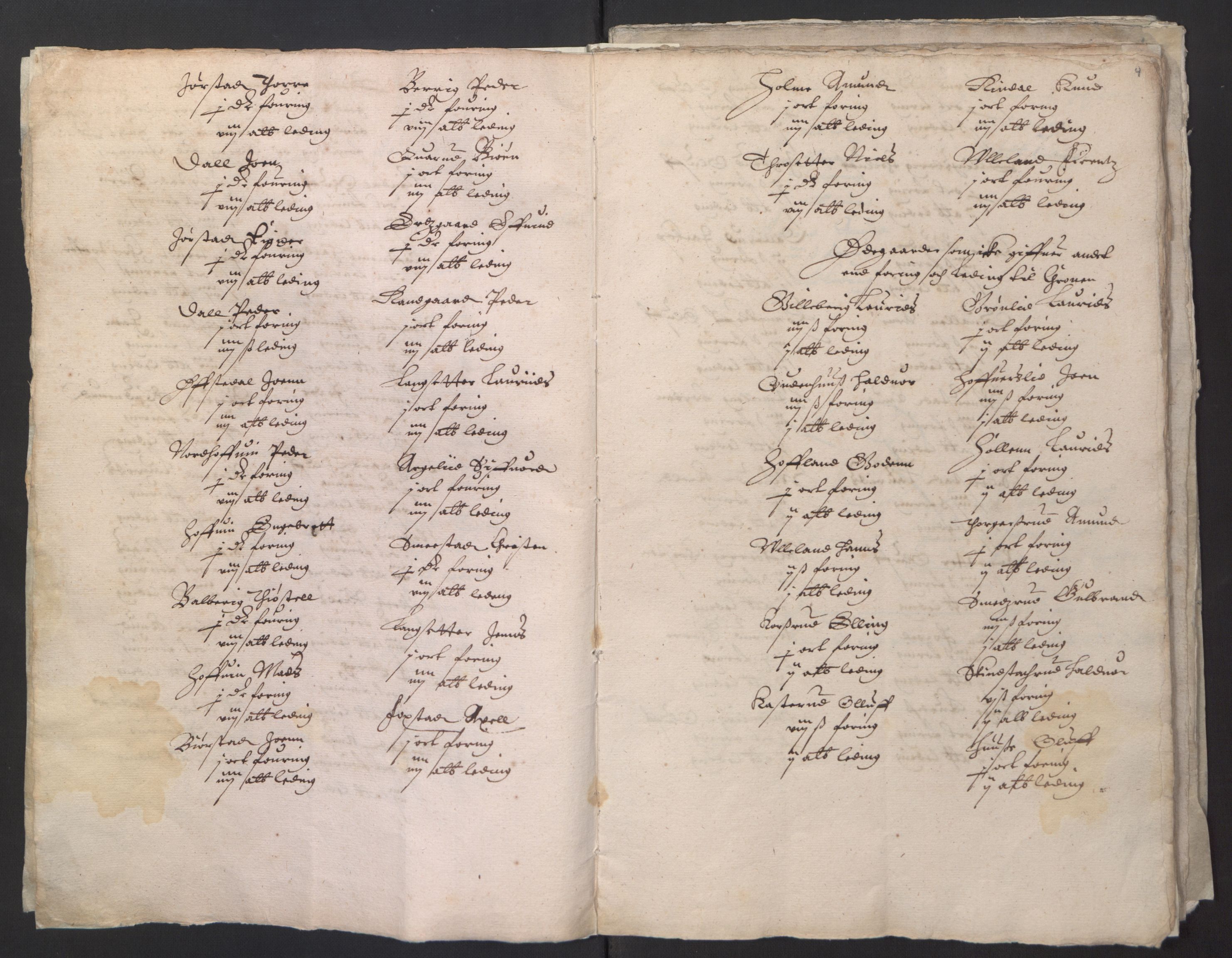 Stattholderembetet 1572-1771, AV/RA-EA-2870/Ek/L0001/0002: Jordebøker før 1624 og til utligning av garnisonsskatt 1624-1626: / Jordebøker for Akershus len, 1624-1625, p. 5