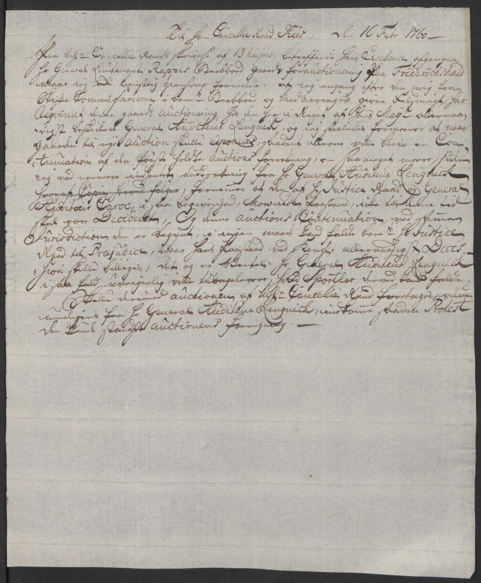 Forsvaret, Generalauditøren, AV/RA-RAFA-1772/F/Fj/Fja/L0024: --, 1751-1814, p. 97