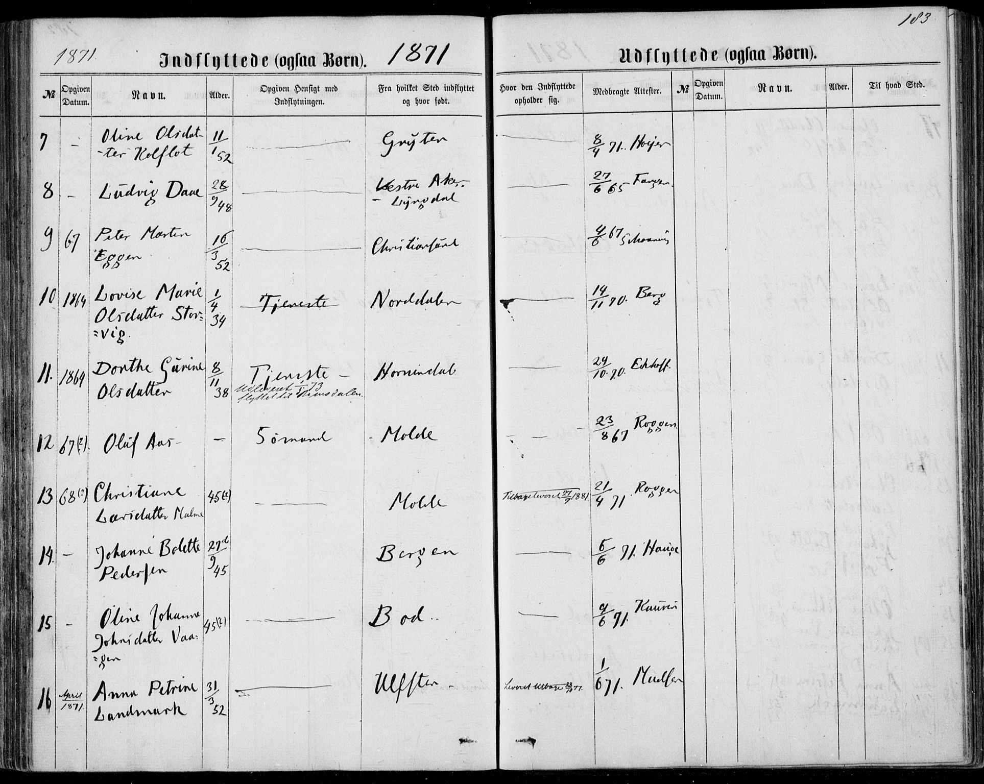 Ministerialprotokoller, klokkerbøker og fødselsregistre - Møre og Romsdal, AV/SAT-A-1454/529/L0452: Parish register (official) no. 529A02, 1864-1871, p. 183