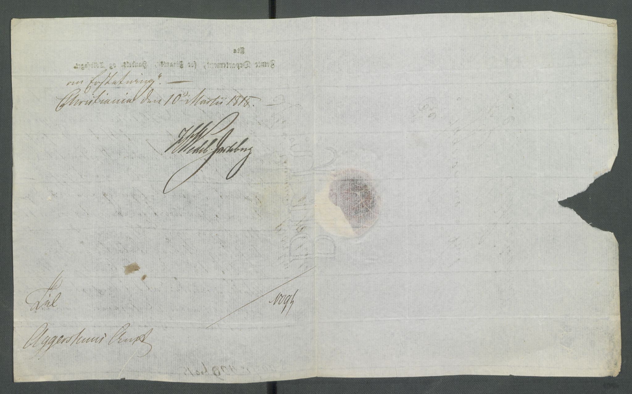 5. departement for finans-, handels- og tollfaget, AV/RA-S-3893/C/Cb/L0014: Regninger fra Riksforsamlingens deputerede, 1814, p. 342