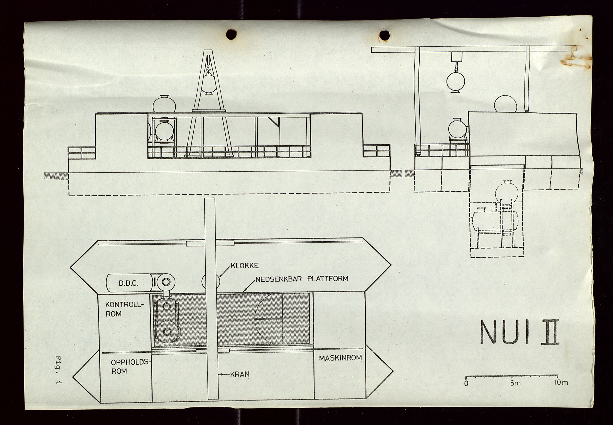 Industridepartementet, Oljekontoret, AV/SAST-A-101348/Di/L0005: DWP, 761 forskning/teknologi, 2 prot. DWP feasibility study, 1972-1975, p. 194