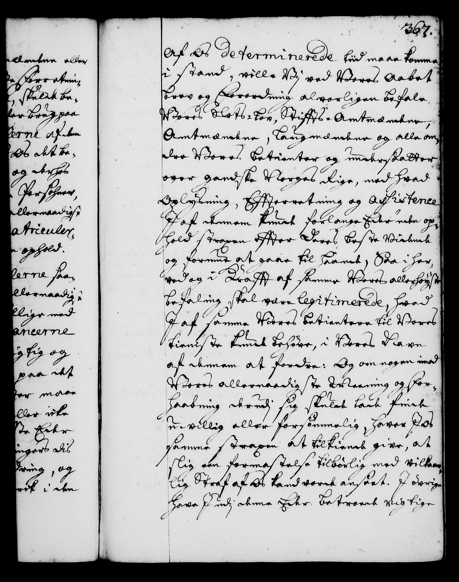 Rentekammeret, Kammerkanselliet, RA/EA-3111/G/Gg/Gga/L0001: Norsk ekspedisjonsprotokoll med register (merket RK 53.1), 1720-1723, p. 367