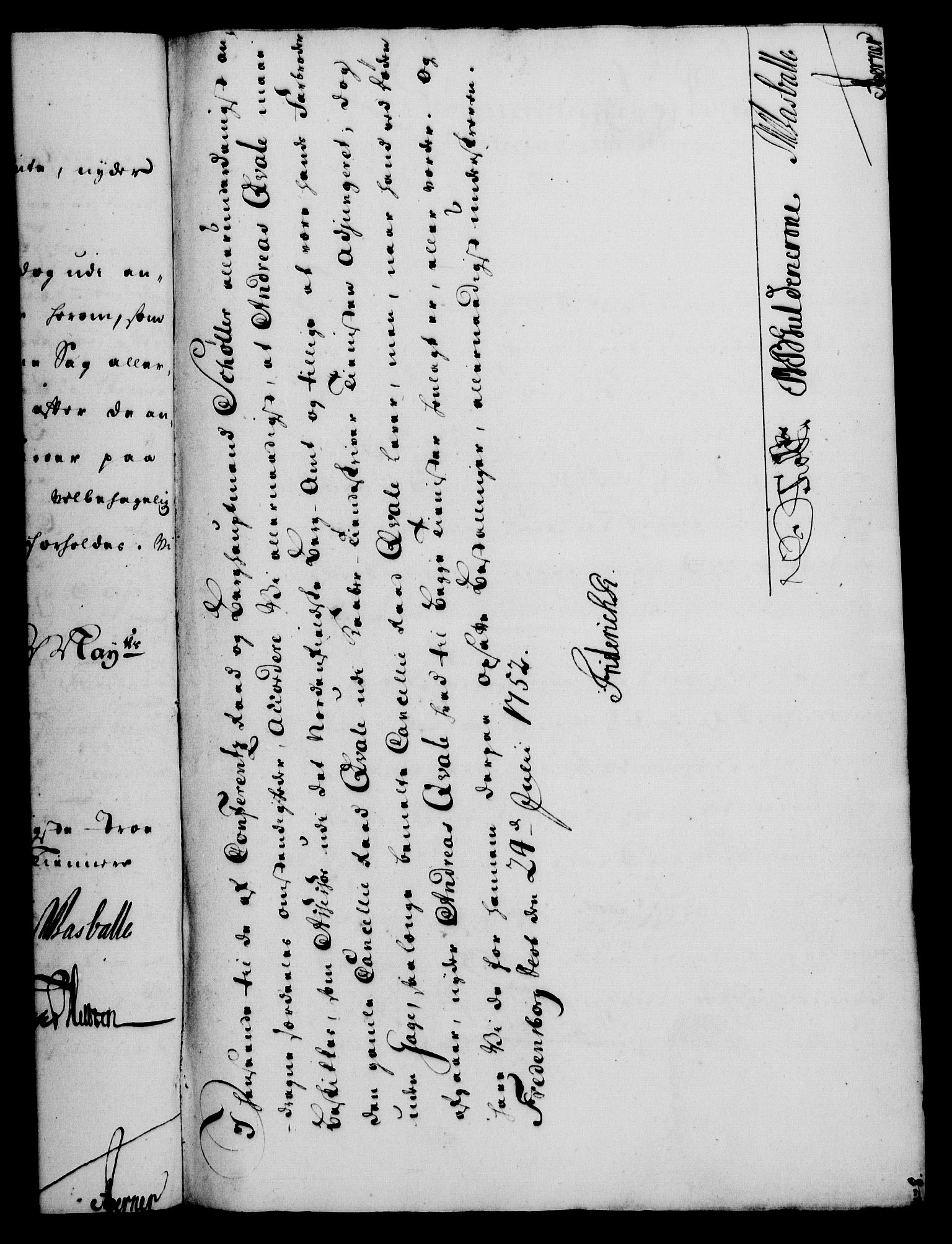 Rentekammeret, Kammerkanselliet, RA/EA-3111/G/Gf/Gfa/L0034: Norsk relasjons- og resolusjonsprotokoll (merket RK 52.34), 1752, p. 373