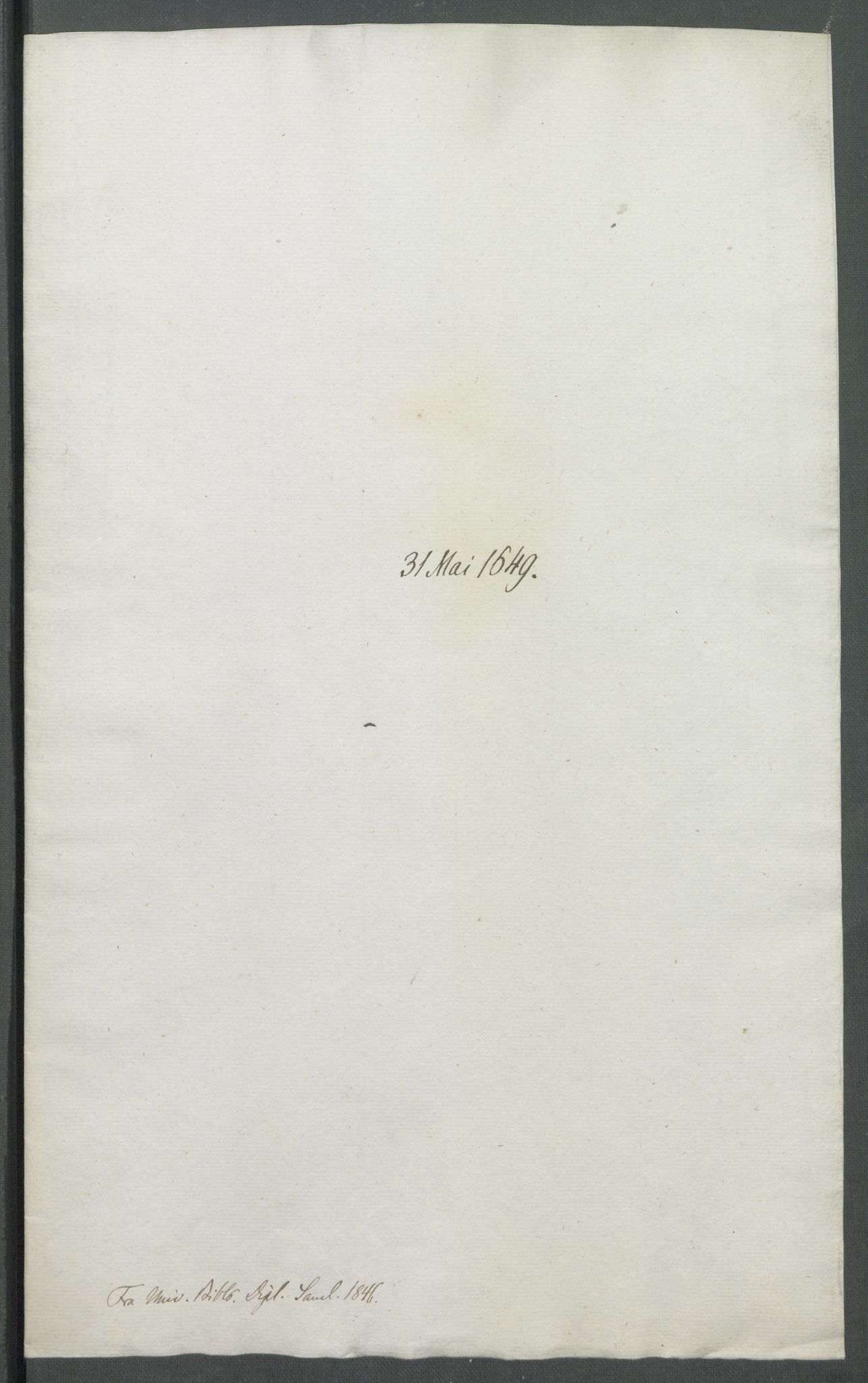 Riksarkivets diplomsamling, AV/RA-EA-5965/F02/L0162: Dokumenter, 1649, p. 32