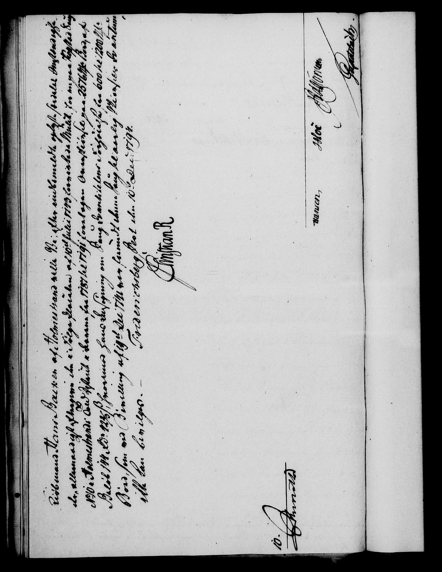 Rentekammeret, Kammerkanselliet, RA/EA-3111/G/Gf/Gfa/L0076: Norsk relasjons- og resolusjonsprotokoll (merket RK 52.76), 1794, p. 484