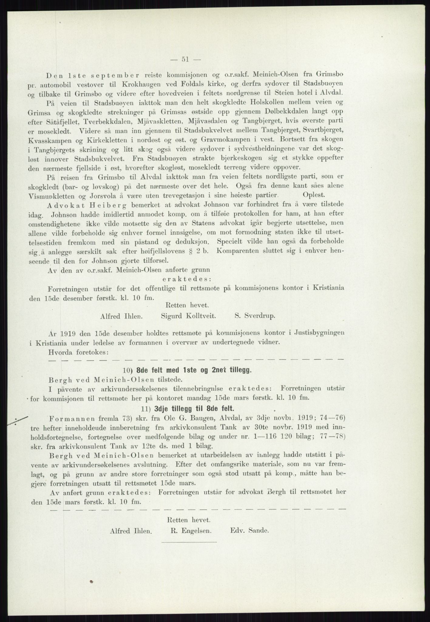 Høyfjellskommisjonen, AV/RA-S-1546/X/Xa/L0001: Nr. 1-33, 1909-1953, p. 3435