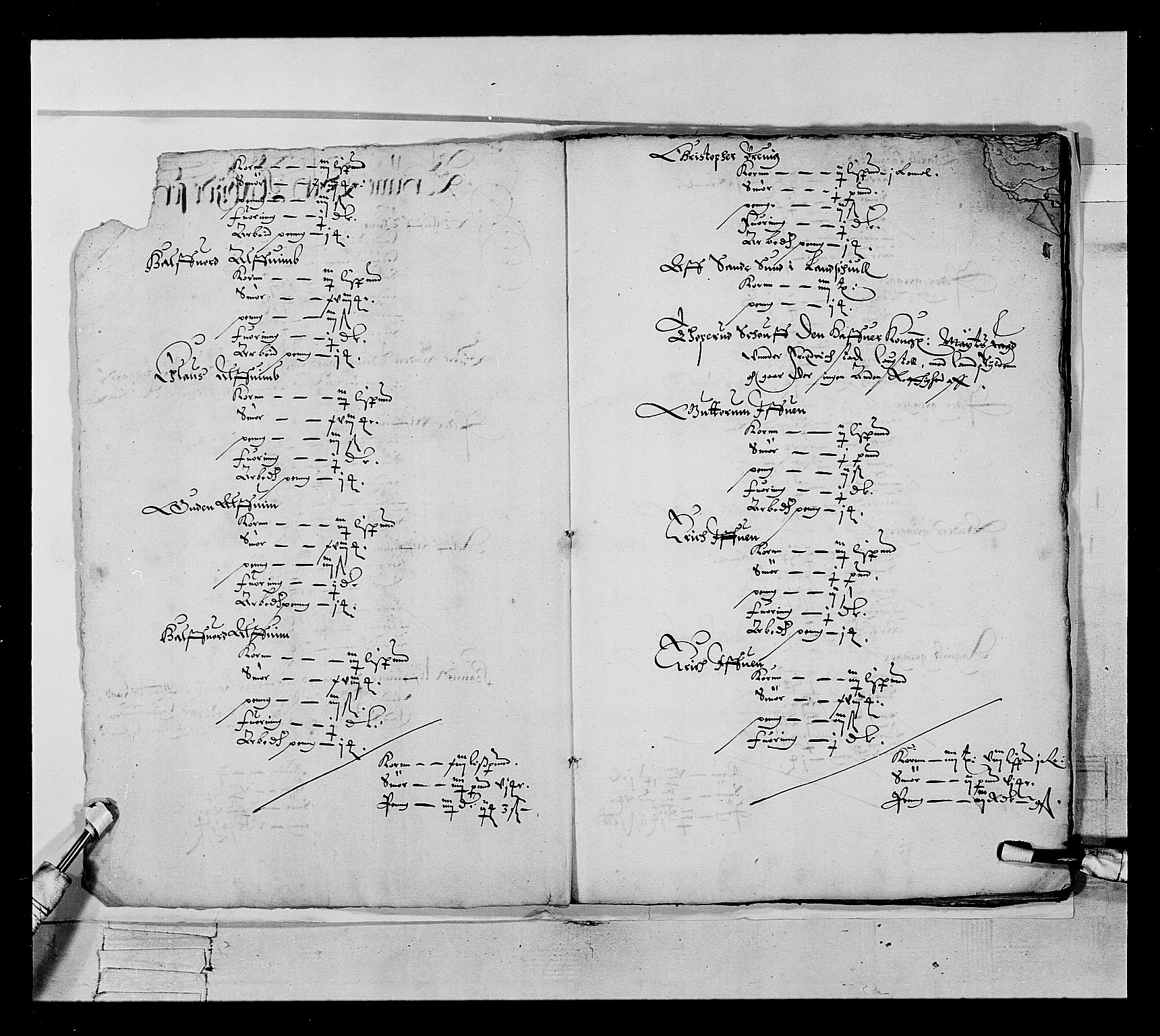 Stattholderembetet 1572-1771, AV/RA-EA-2870/Ek/L0022/0001: Jordebøker 1633-1658: / Jordebok over viss rente i Tune, Åbygge, Hvaler og Veme skipreide, 1646-1647, p. 4