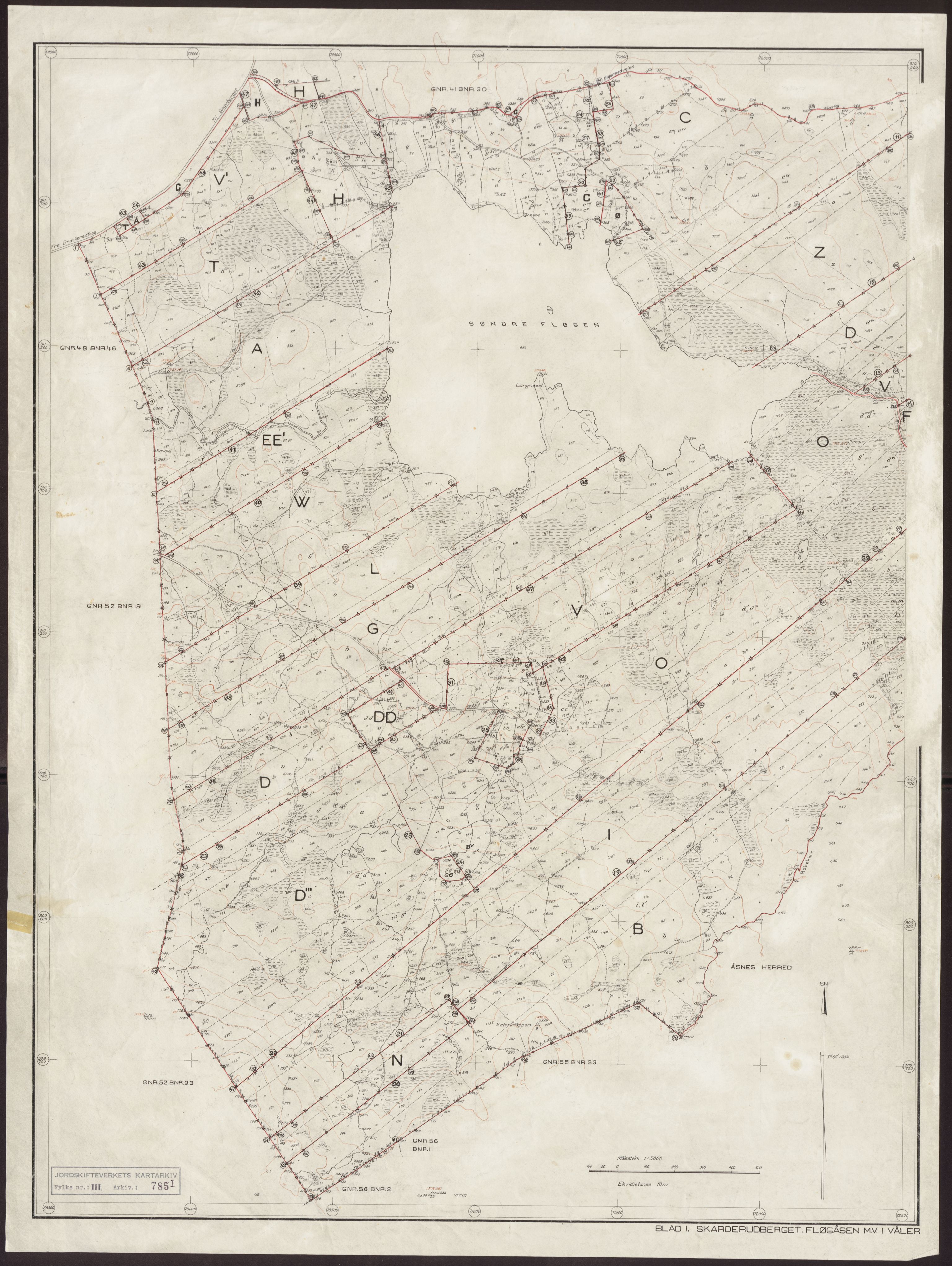 Jordskifteverkets kartarkiv, AV/RA-S-3929/T, 1859-1988, p. 1179