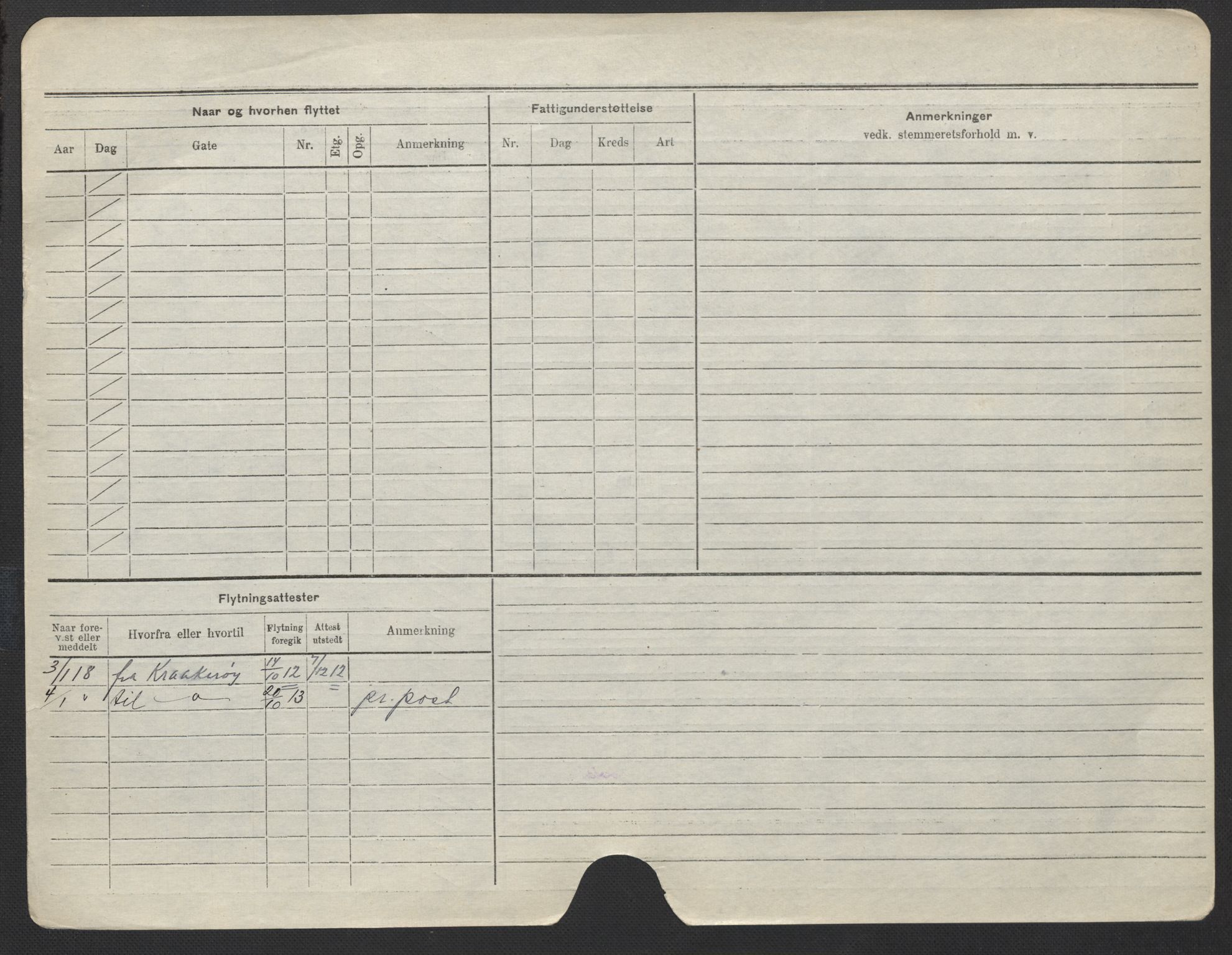 Oslo folkeregister, Registerkort, SAO/A-11715/F/Fa/Fac/L0022: Kvinner, 1906-1914, p. 51b