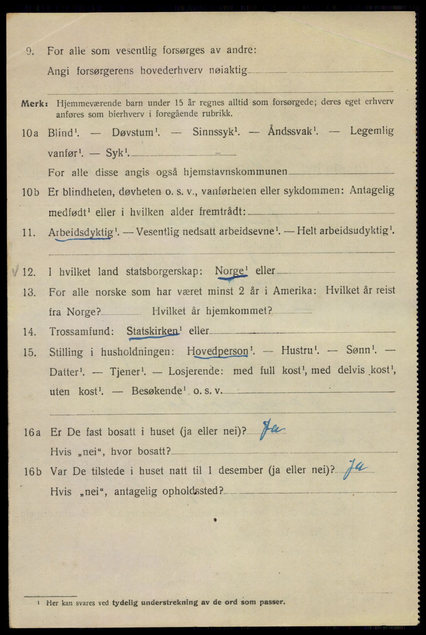 SAO, 1920 census for Kristiania, 1920, p. 349496