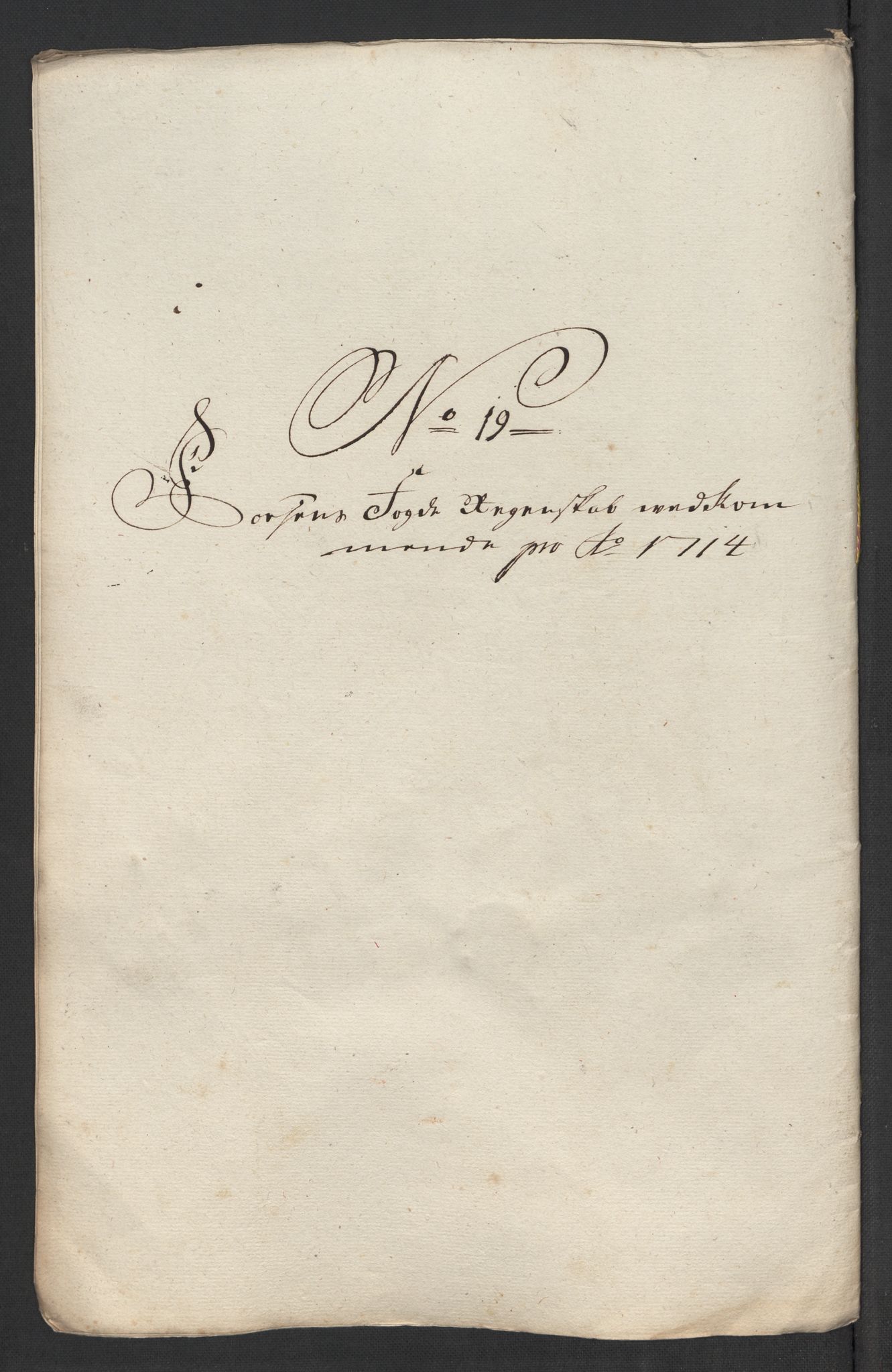 Rentekammeret inntil 1814, Reviderte regnskaper, Fogderegnskap, RA/EA-4092/R57/L3862: Fogderegnskap Fosen, 1714, p. 160