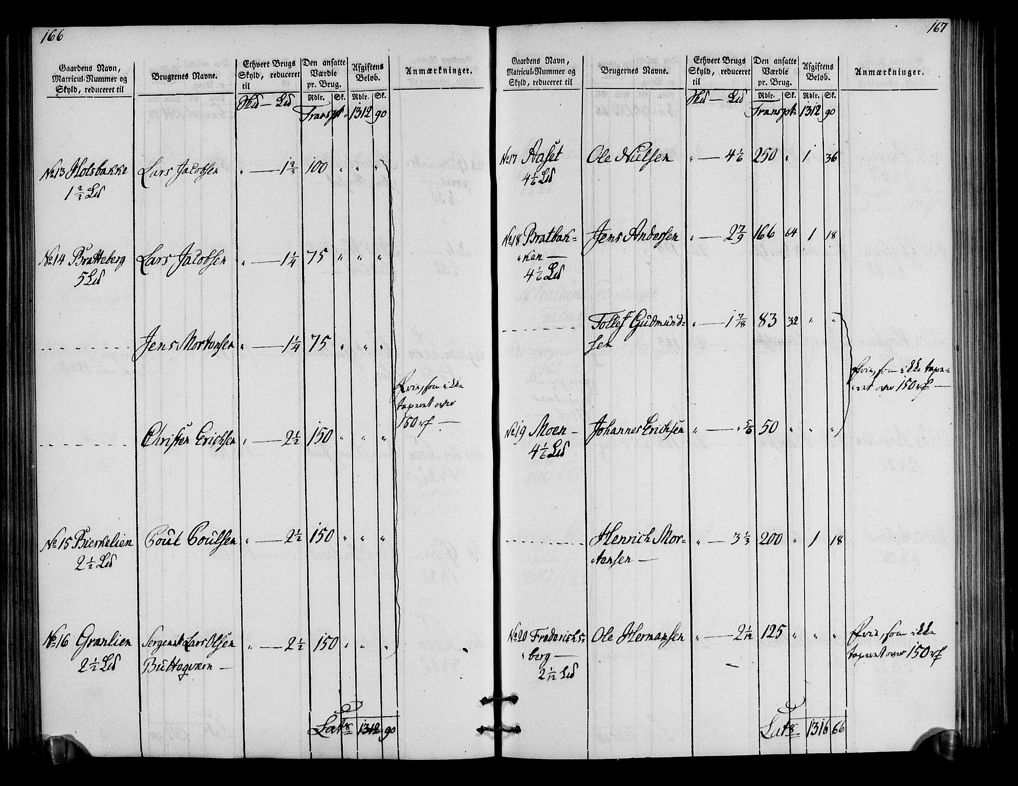 Rentekammeret inntil 1814, Realistisk ordnet avdeling, AV/RA-EA-4070/N/Ne/Nea/L0034: Hedmark fogderi. Oppebørselsregister, 1803-1804, p. 86