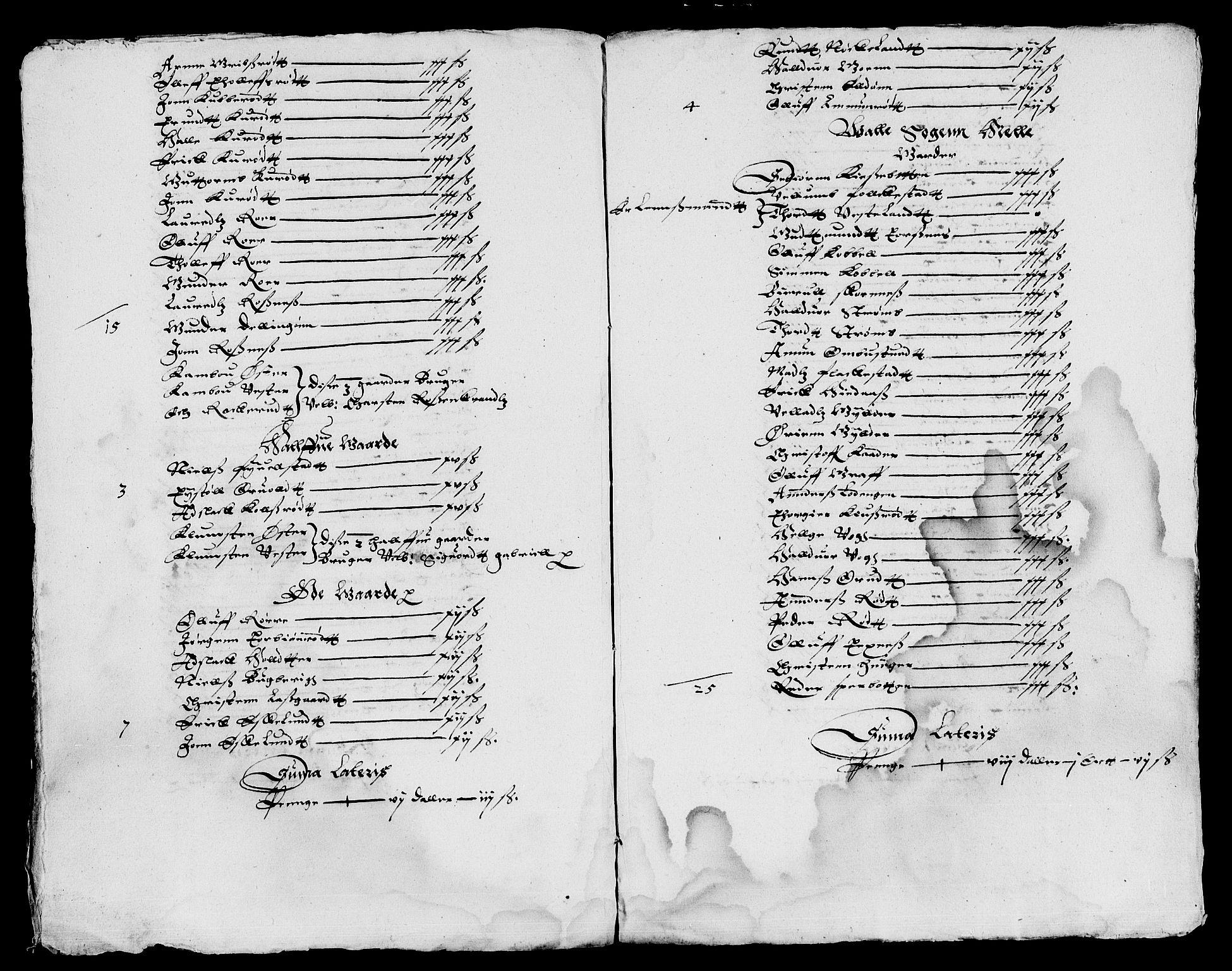 Rentekammeret inntil 1814, Reviderte regnskaper, Lensregnskaper, AV/RA-EA-5023/R/Rb/Rba/L0075: Akershus len, 1625