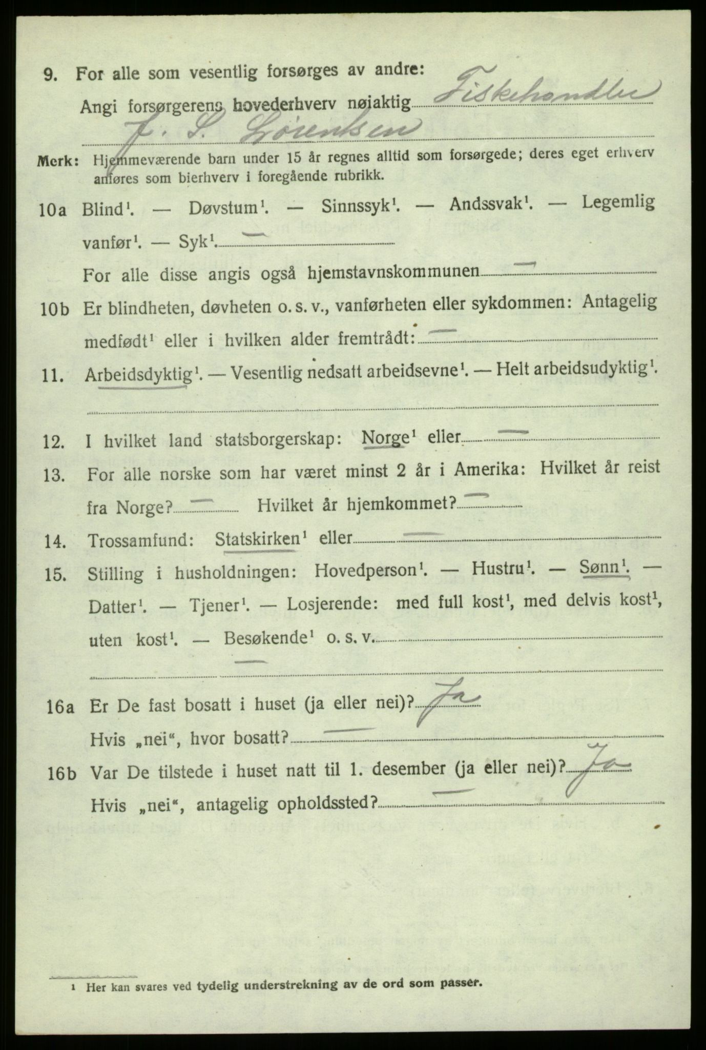 SAO, 1920 census for Hvaler, 1920, p. 7335