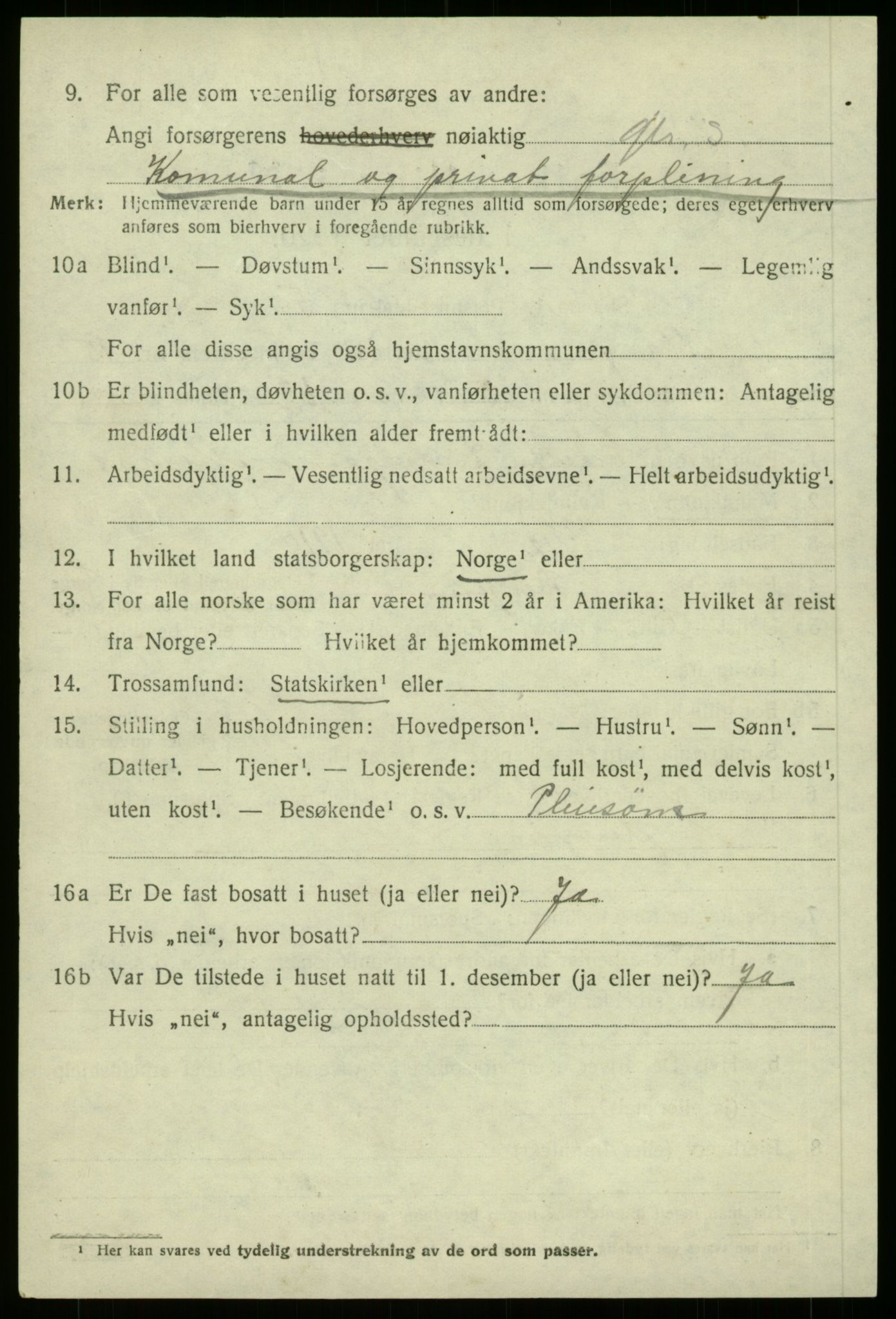 SAB, 1920 census for Manger, 1920, p. 8473
