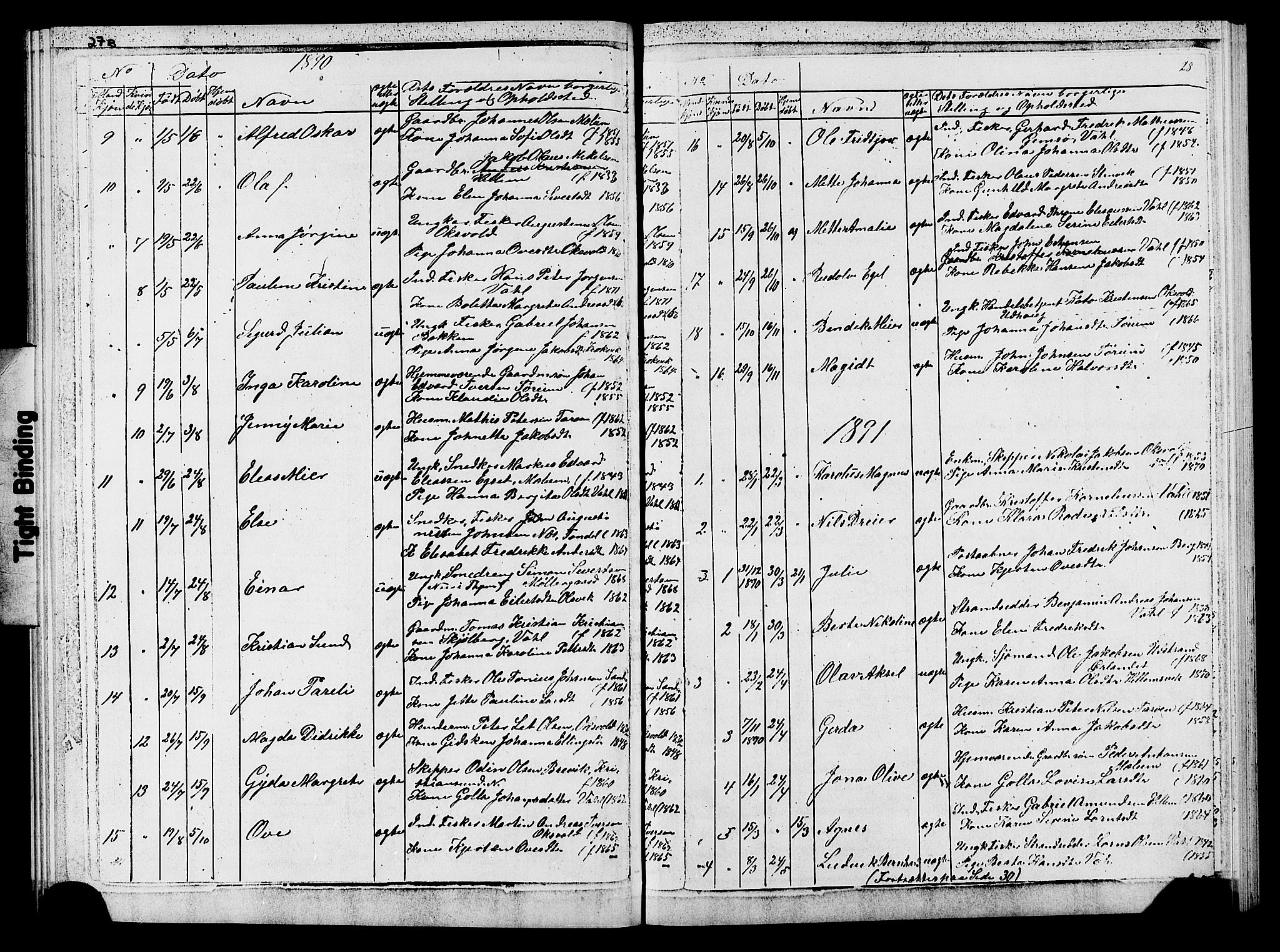 Ministerialprotokoller, klokkerbøker og fødselsregistre - Sør-Trøndelag, SAT/A-1456/652/L0653: Parish register (copy) no. 652C01, 1866-1910, p. 28