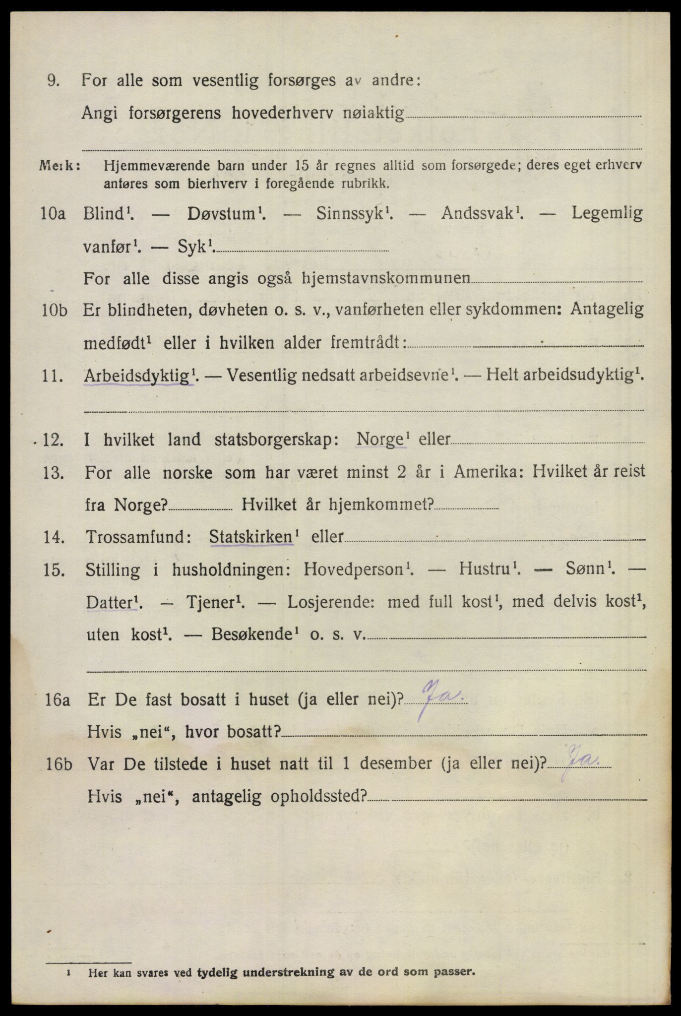 SAO, 1920 census for Lørenskog, 1920, p. 6963