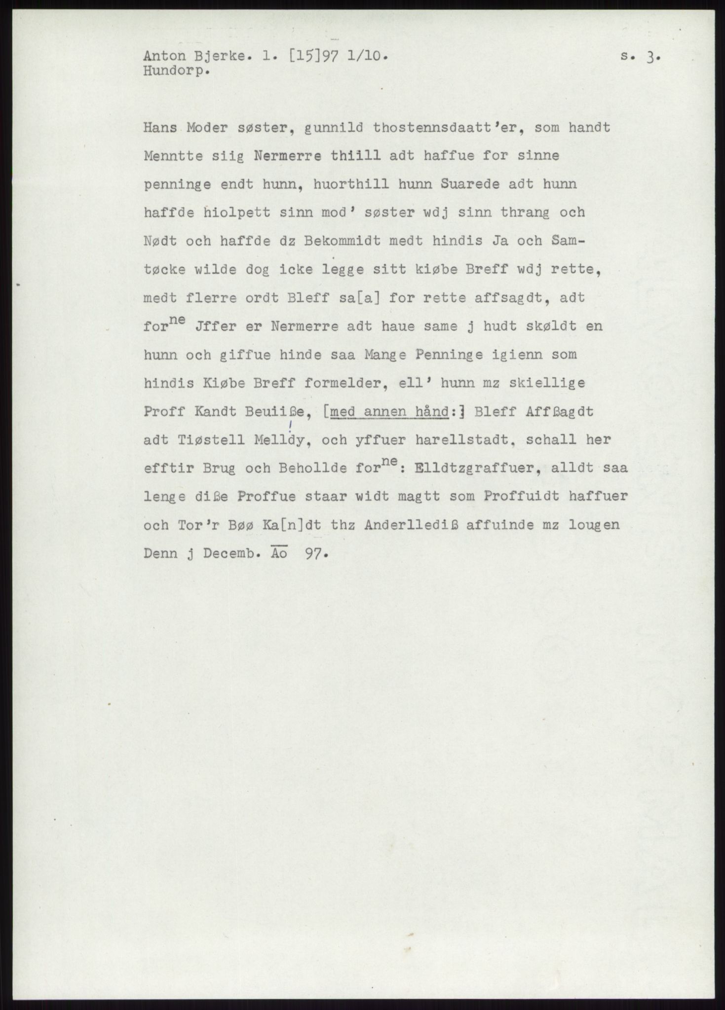 Samlinger til kildeutgivelse, Diplomavskriftsamlingen, AV/RA-EA-4053/H/Ha, p. 1893