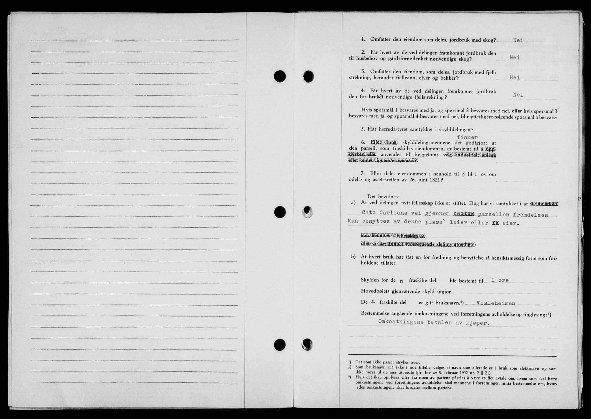 Lofoten sorenskriveri, SAT/A-0017/1/2/2C/L0017a: Mortgage book no. 17a, 1947-1948, Diary no: : 1900/1947