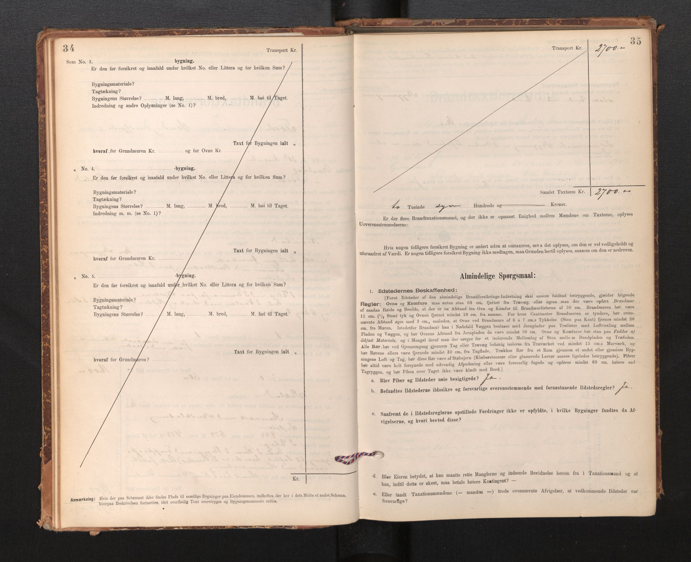 Lensmannen i Førde, AV/SAB-A-27401/0012/L0008: Branntakstprotokoll, skjematakst, 1895-1922, p. 34-35