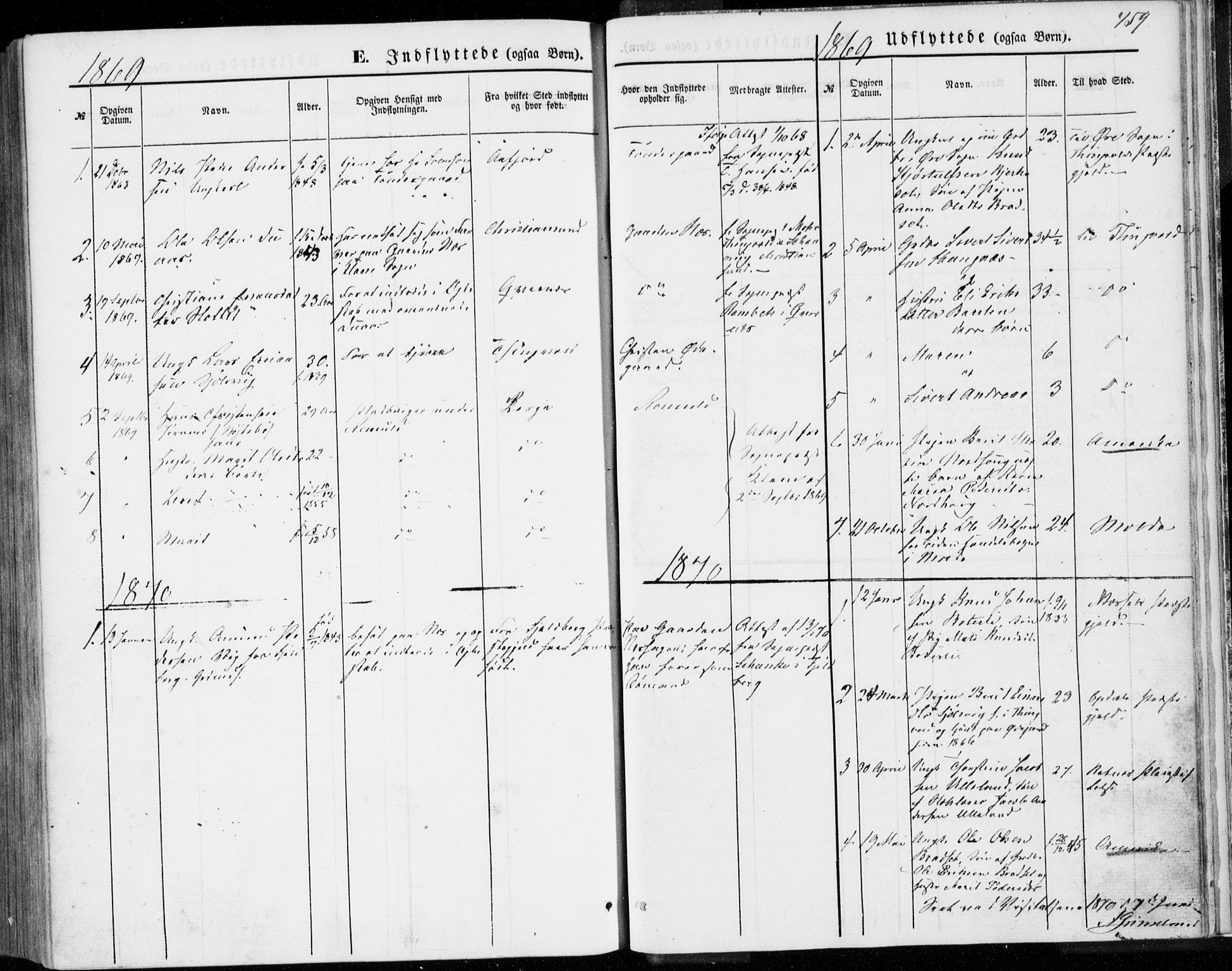 Ministerialprotokoller, klokkerbøker og fødselsregistre - Møre og Romsdal, SAT/A-1454/557/L0681: Parish register (official) no. 557A03, 1869-1886, p. 459