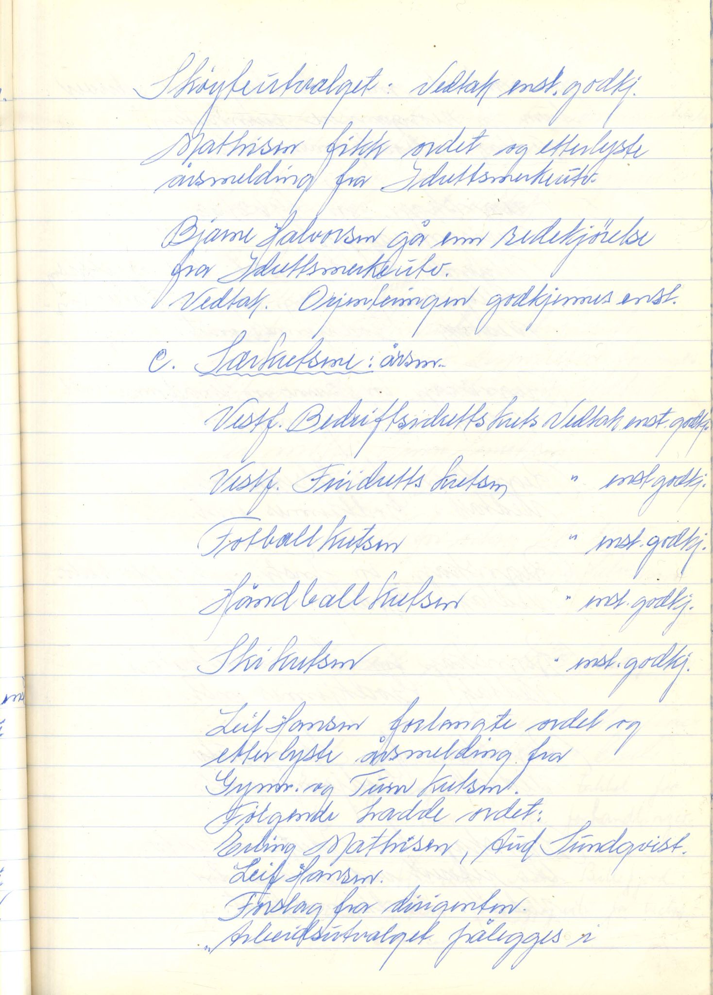 Vest-Finnmark Idrettskrets, FMFB/A-1042/A/Ab/L0001: Møteprotokoll for kretstinget, 1960-1971, p. 43