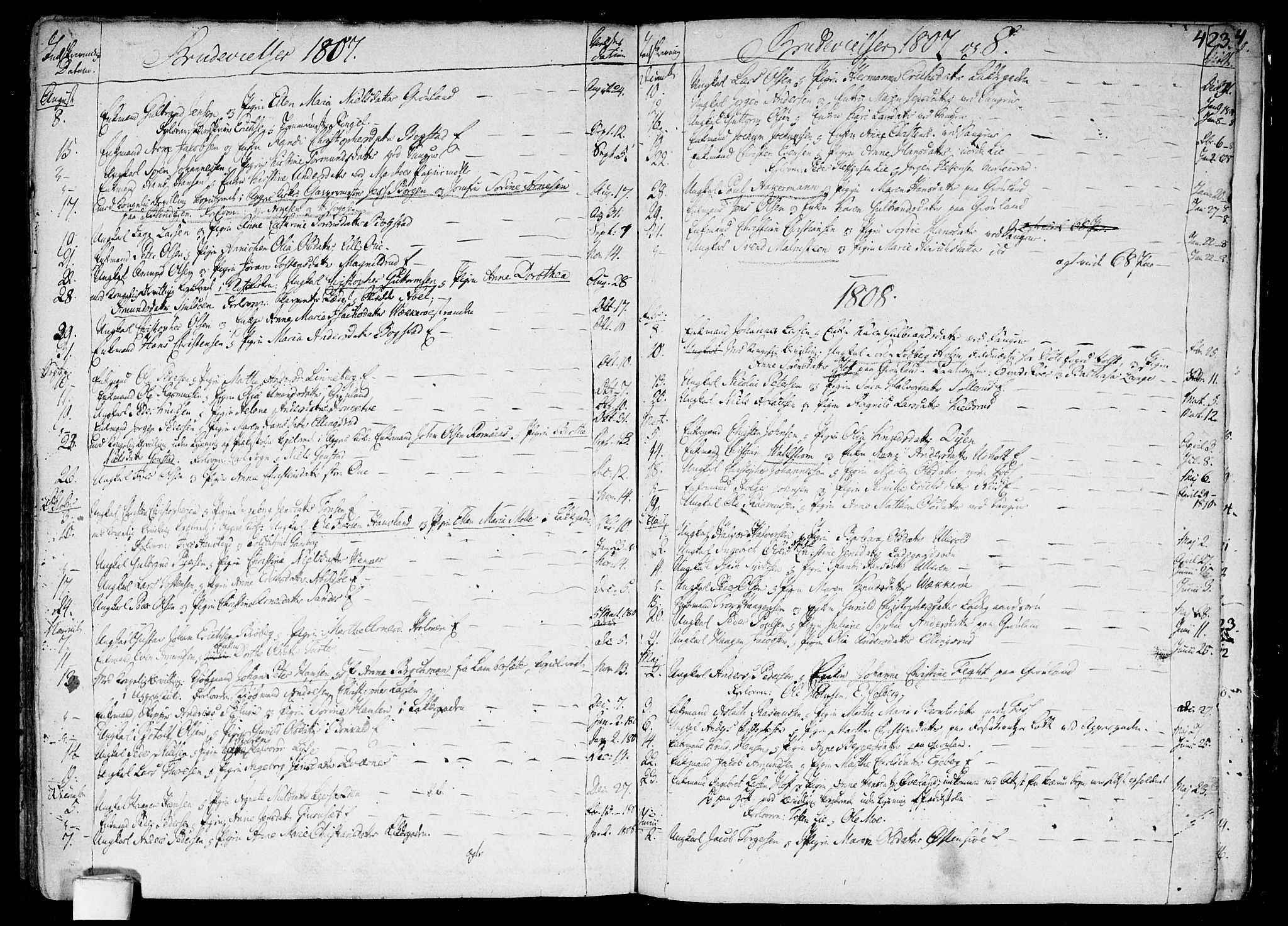 Aker prestekontor kirkebøker, SAO/A-10861/F/L0010: Parish register (official) no. 10, 1786-1809, p. 423