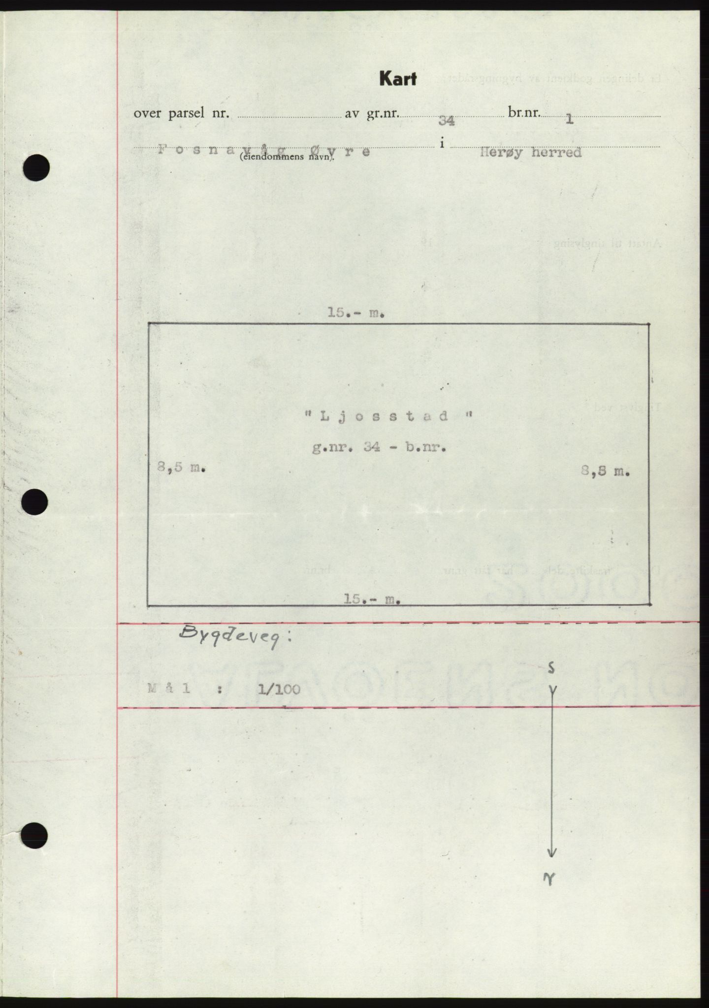 Søre Sunnmøre sorenskriveri, AV/SAT-A-4122/1/2/2C/L0077: Mortgage book no. 3A, 1945-1946, Diary no: : 681/1945