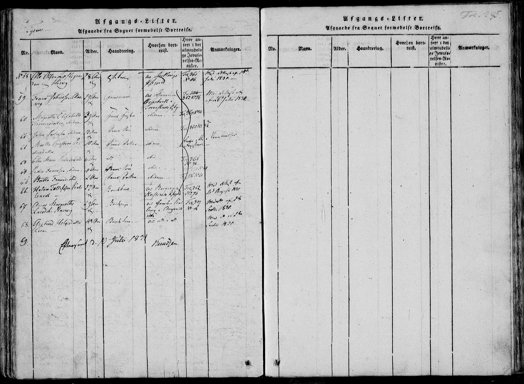 Skjold sokneprestkontor, AV/SAST-A-101847/H/Ha/Haa/L0004: Parish register (official) no. A 4 /1, 1815-1830, p. 295