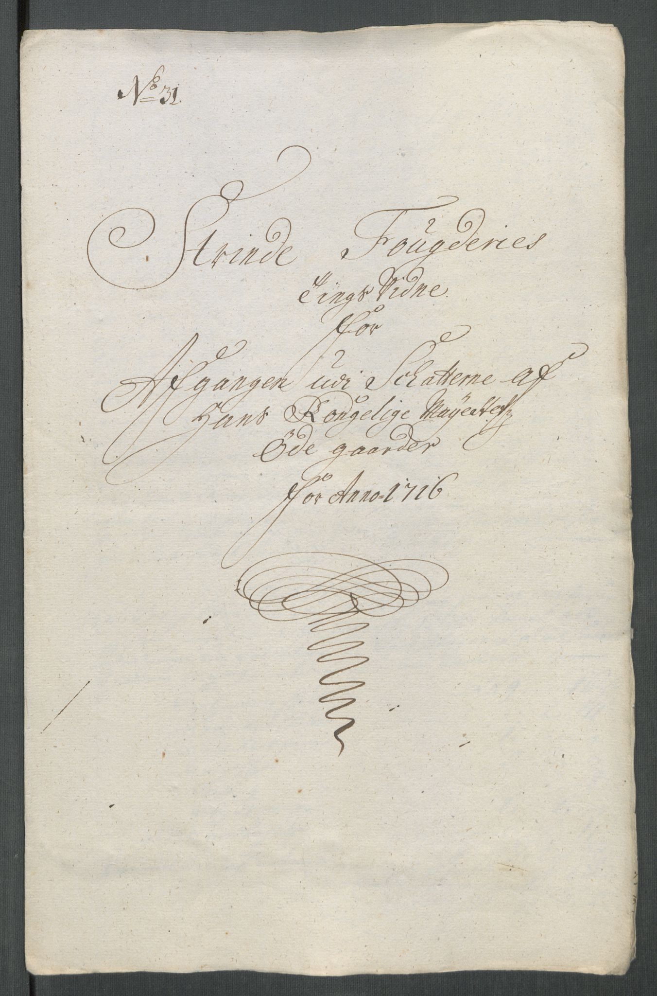 Rentekammeret inntil 1814, Reviderte regnskaper, Fogderegnskap, AV/RA-EA-4092/R61/L4115: Fogderegnskap Strinda og Selbu, 1715-1716, p. 463