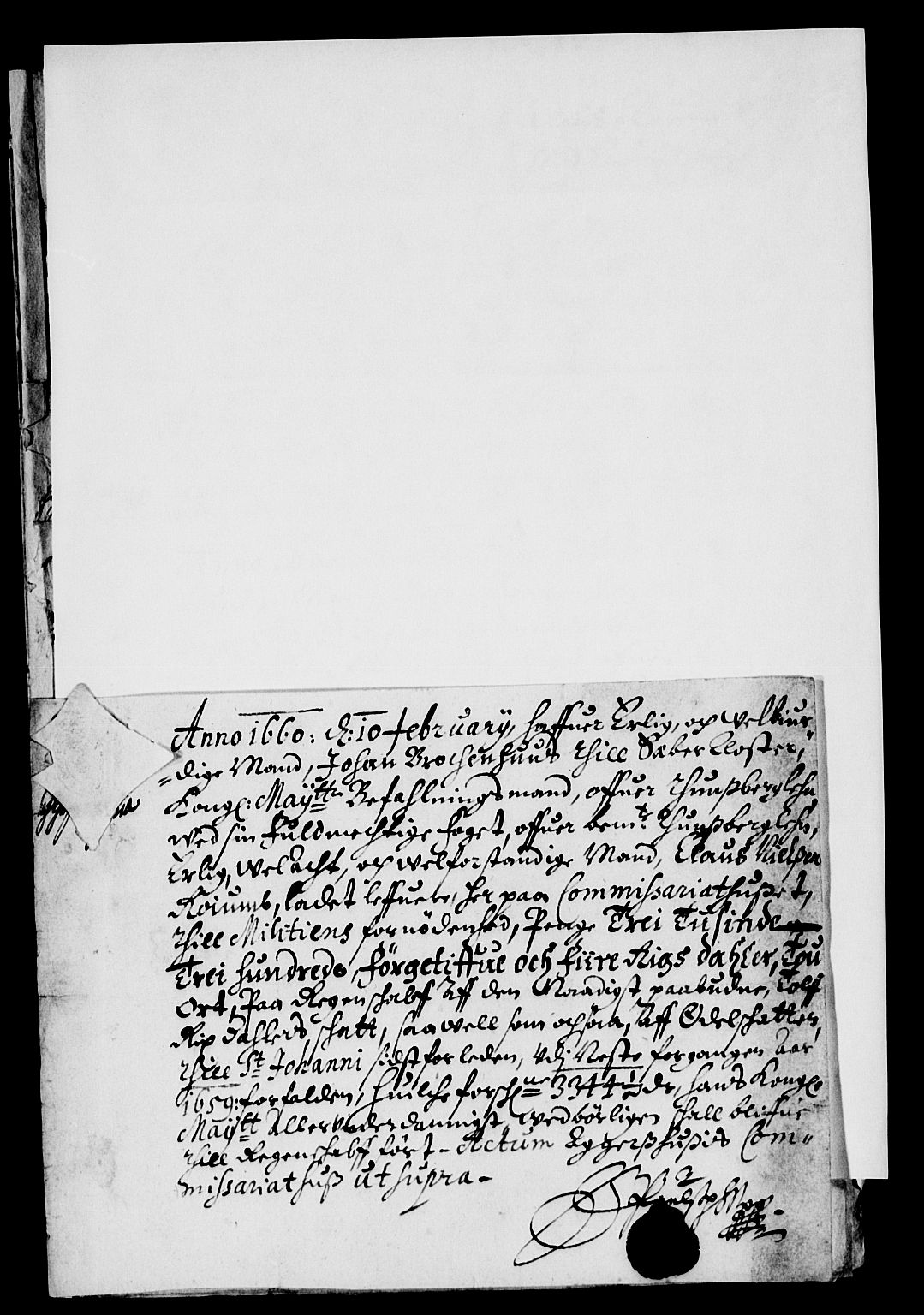 Rentekammeret inntil 1814, Reviderte regnskaper, Lensregnskaper, AV/RA-EA-5023/R/Rb/Rbo/L0035: Tønsberg len, 1658-1661