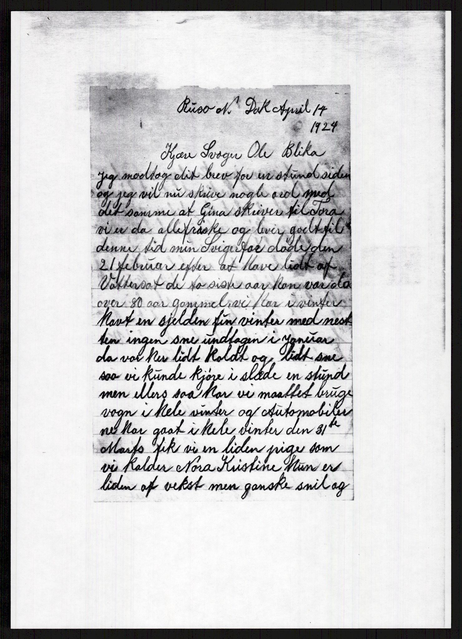 Samlinger til kildeutgivelse, Amerikabrevene, AV/RA-EA-4057/F/L0024: Innlån fra Telemark: Gunleiksrud - Willard, 1838-1914, p. 293