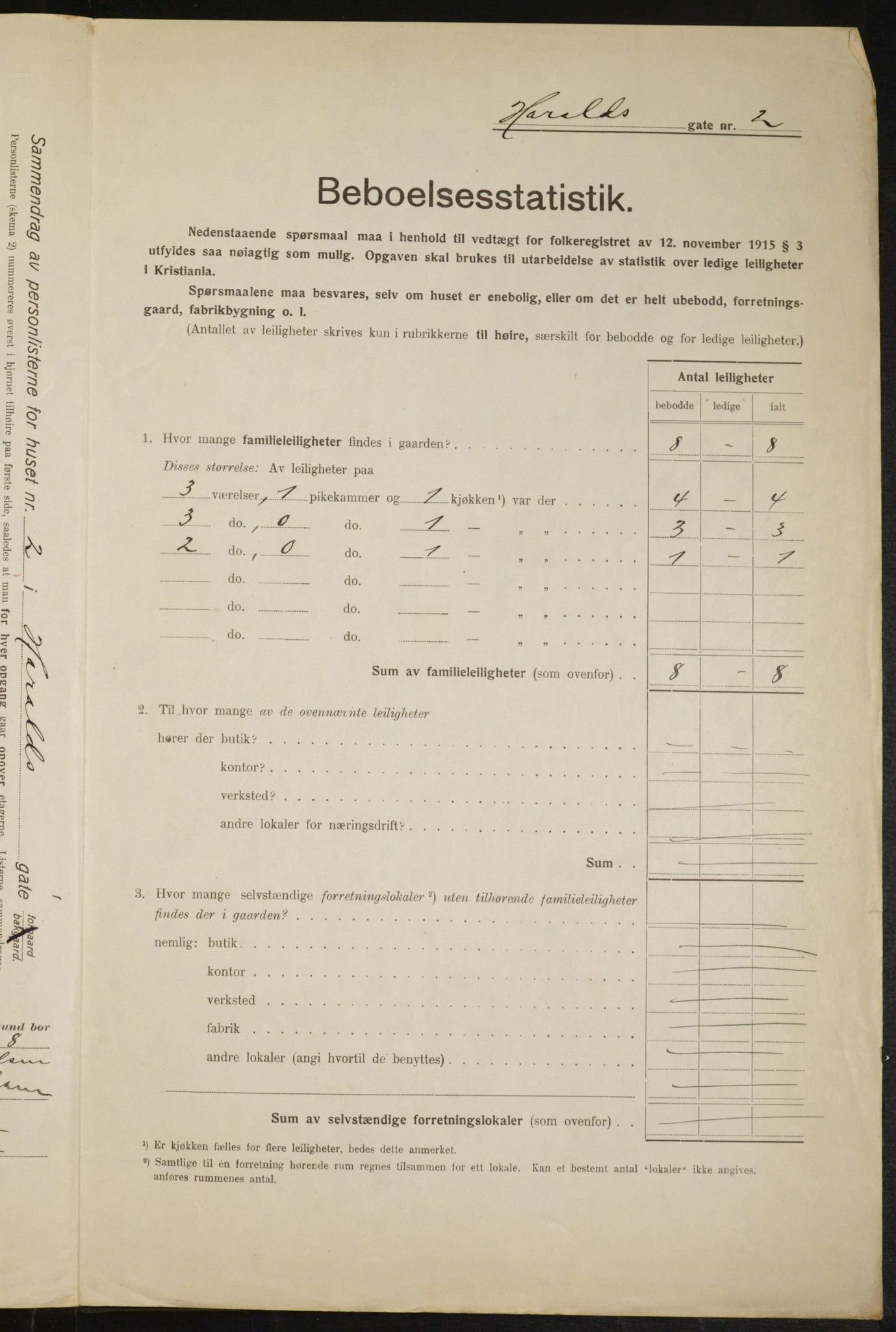 OBA, Municipal Census 1916 for Kristiania, 1916, p. 35627