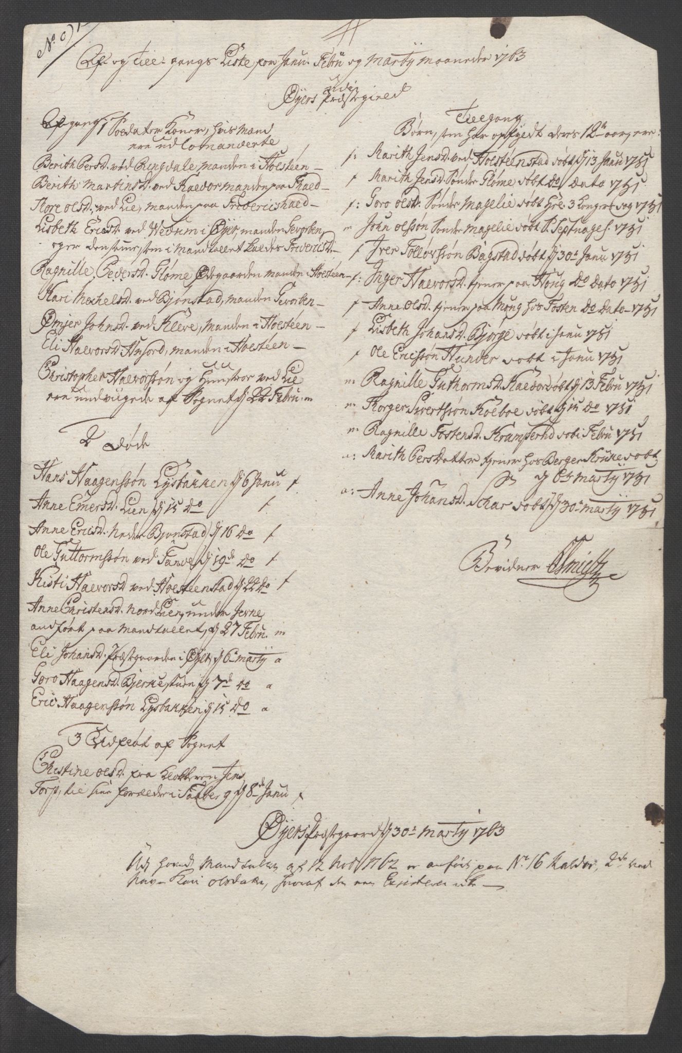 Rentekammeret inntil 1814, Reviderte regnskaper, Fogderegnskap, RA/EA-4092/R17/L1266: Ekstraskatten Gudbrandsdal, 1762-1766, p. 145