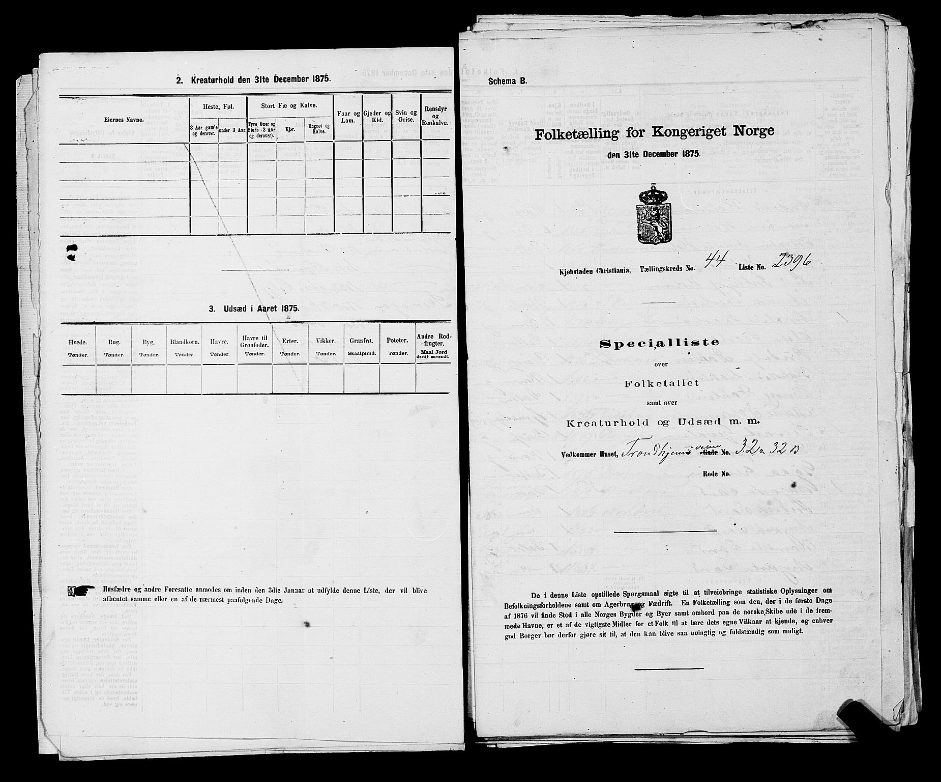 RA, 1875 census for 0301 Kristiania, 1875, p. 6709