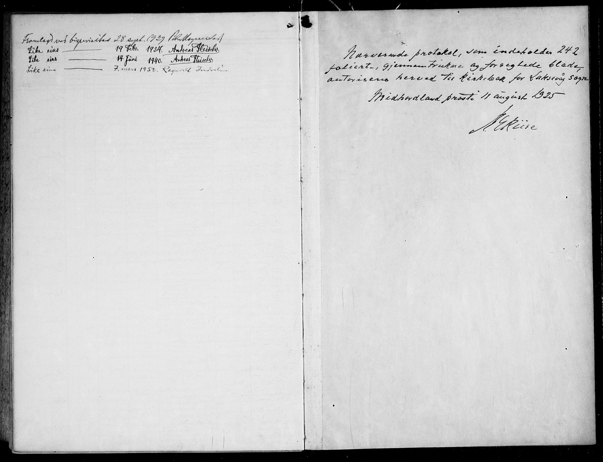 Laksevåg Sokneprestembete, SAB/A-76501/H/Ha/Hab/Haba: Parish register (copy) no. A 10, 1925-1942