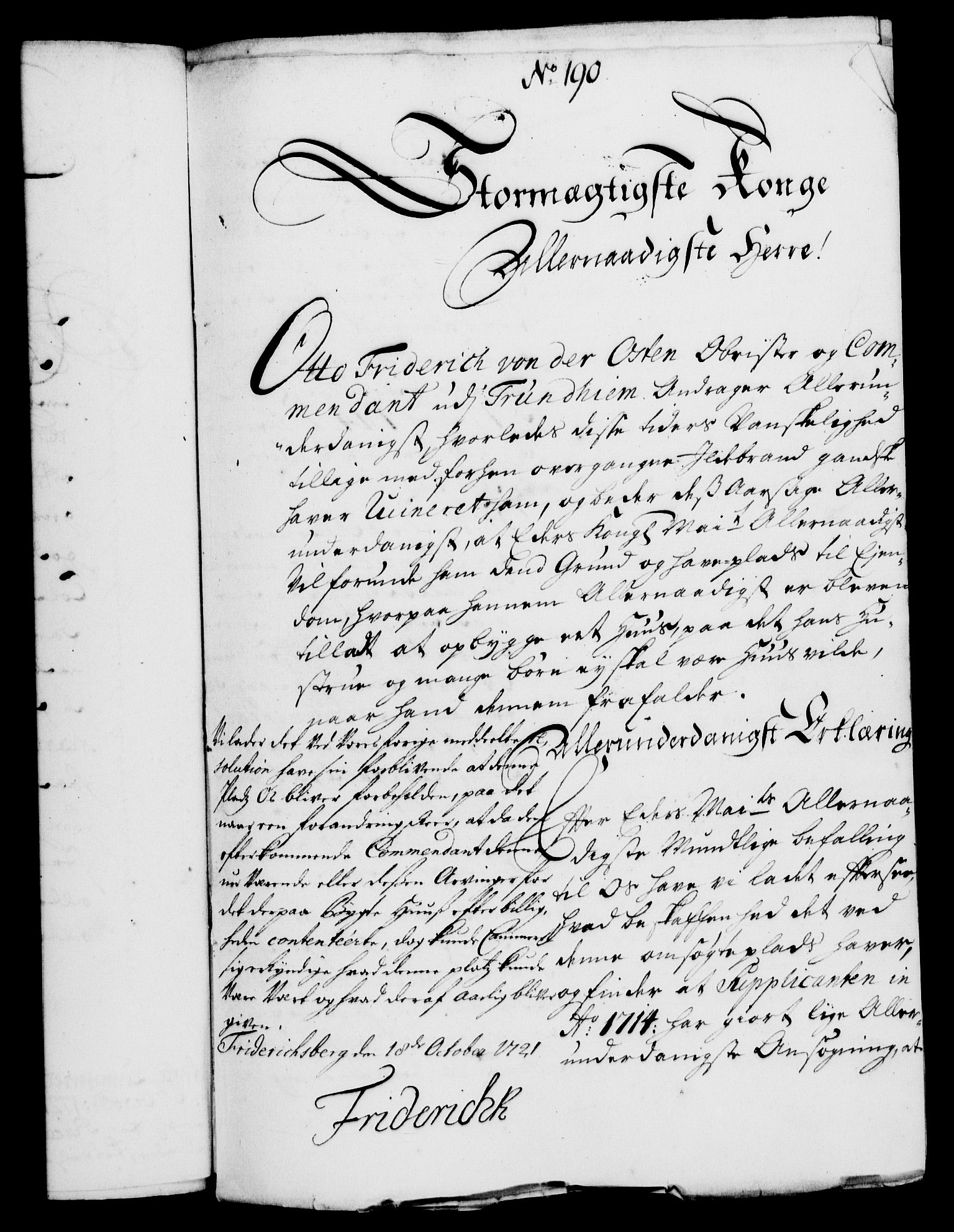 Rentekammeret, Kammerkanselliet, AV/RA-EA-3111/G/Gf/Gfa/L0004: Norsk relasjons- og resolusjonsprotokoll (merket RK 52.4), 1721, p. 1330