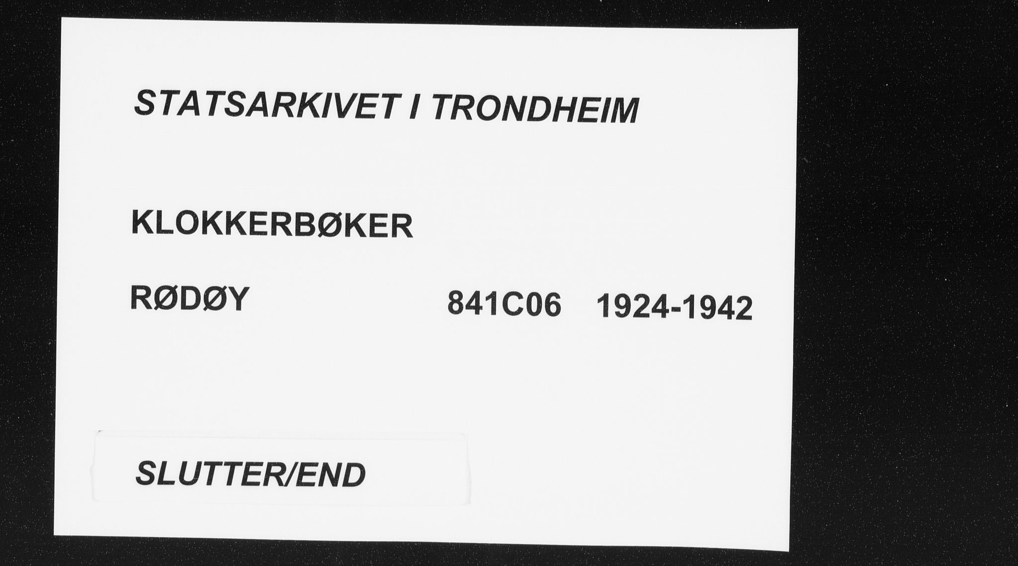 Ministerialprotokoller, klokkerbøker og fødselsregistre - Nordland, AV/SAT-A-1459/841/L0622: Parish register (copy) no. 841C06, 1924-1942