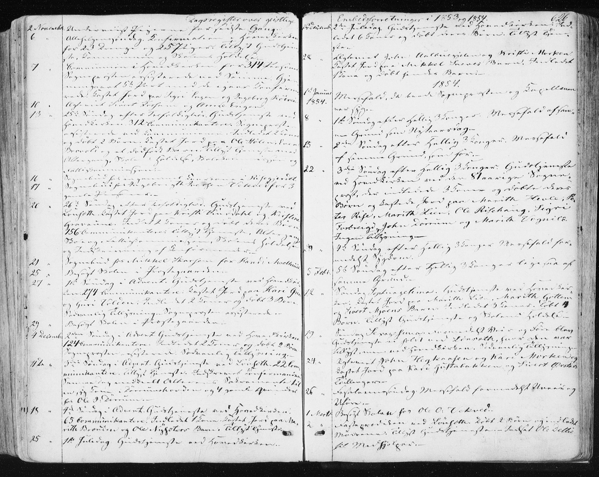 Ministerialprotokoller, klokkerbøker og fødselsregistre - Sør-Trøndelag, SAT/A-1456/678/L0899: Parish register (official) no. 678A08, 1848-1872, p. 626