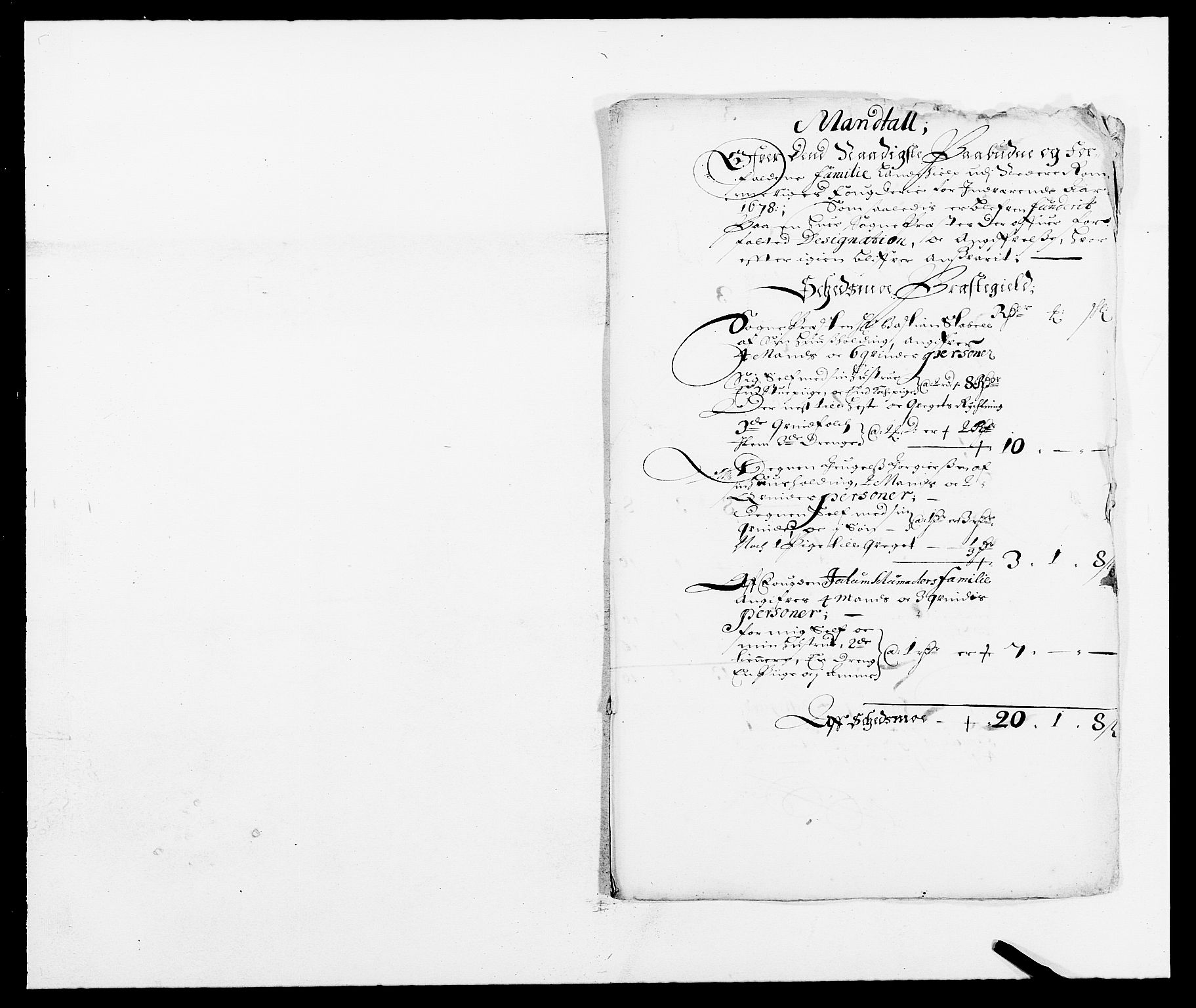 Rentekammeret inntil 1814, Reviderte regnskaper, Fogderegnskap, RA/EA-4092/R11/L0567: Fogderegnskap Nedre Romerike, 1678, p. 271