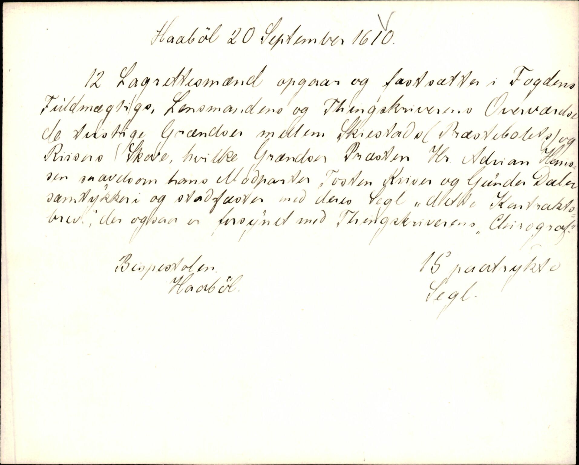 Riksarkivets diplomsamling, AV/RA-EA-5965/F35/F35k/L0001: Regestsedler: Prestearkiver fra Østfold og Akershus, p. 539