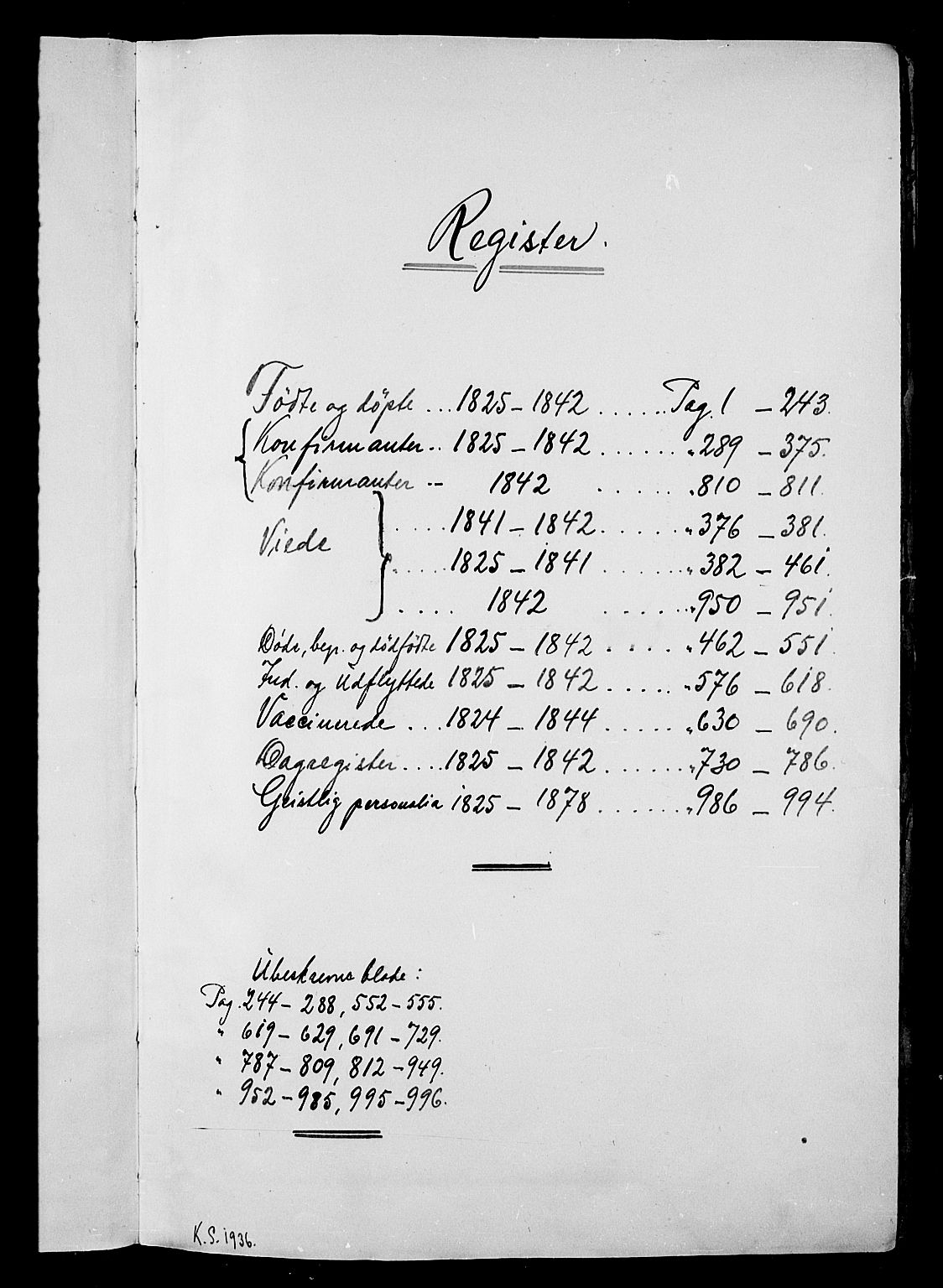 Sem kirkebøker, AV/SAKO-A-5/F/Fa/L0005: Parish register (official) no. I 5, 1825-1842